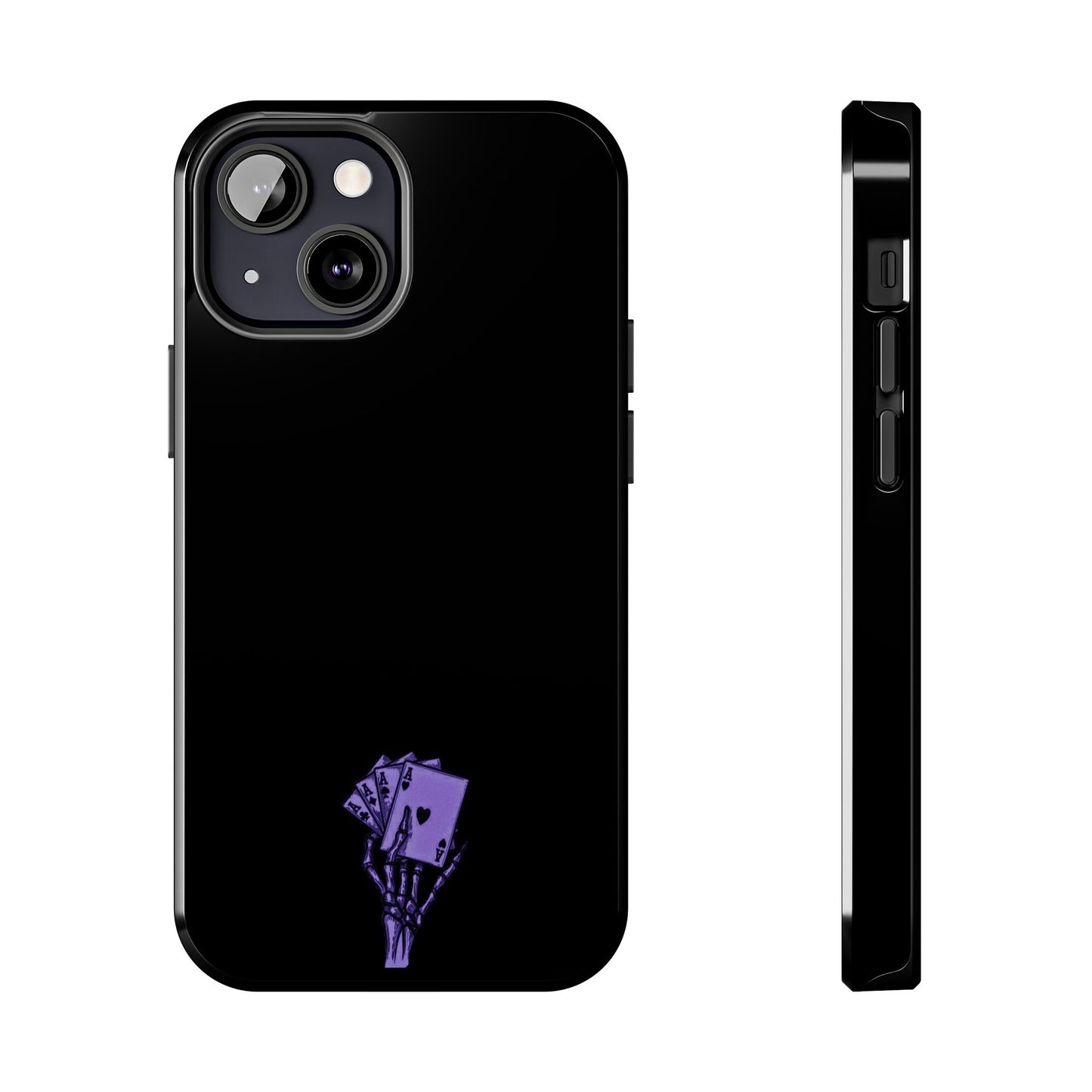 BLACK - Tough Phone Case