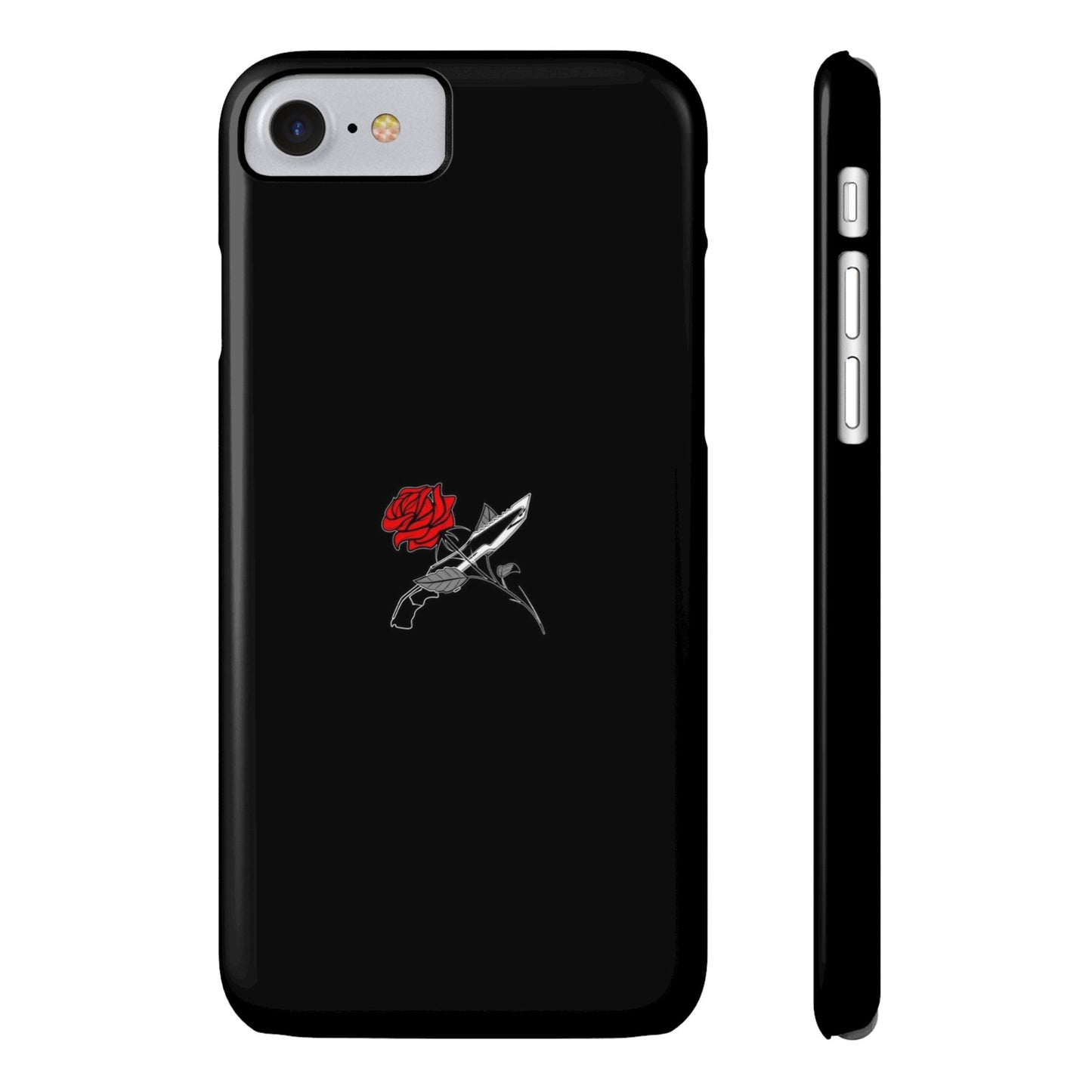 BLACK - Slim Phone Case