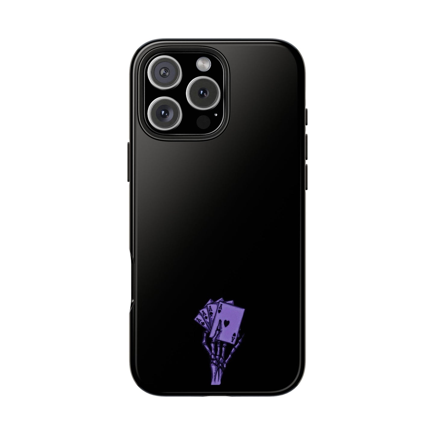 BLACK - Tough Phone Case