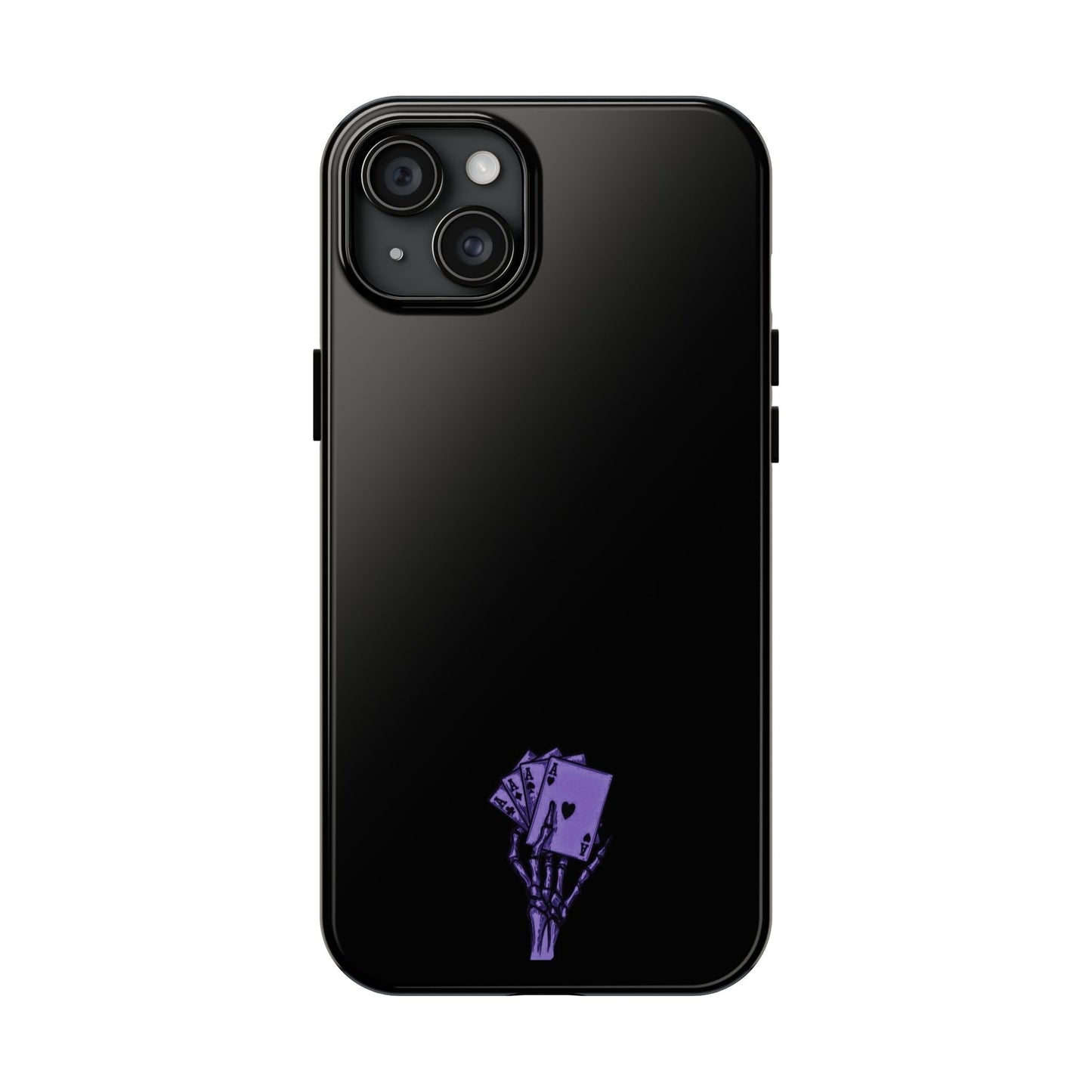 BLACK - Tough Phone Case