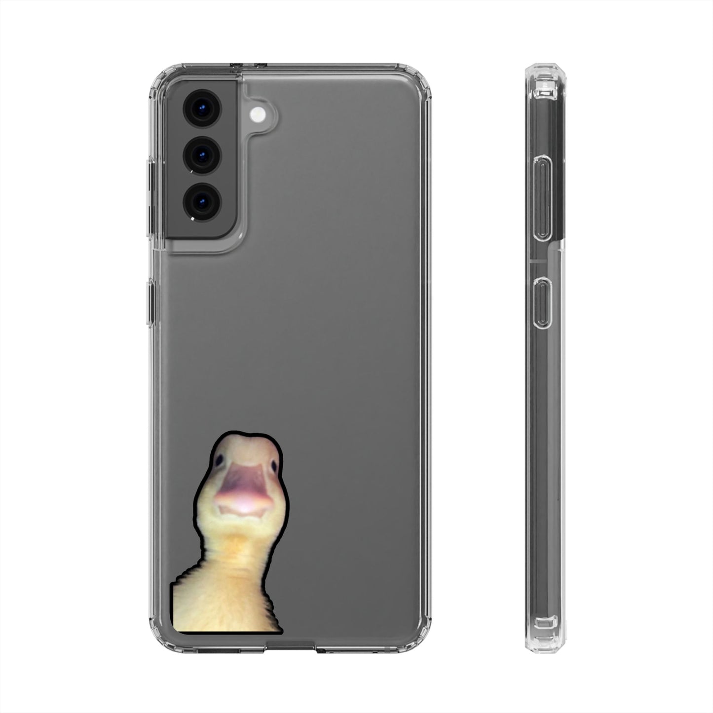 STRAIGHT Duck - Clear Phone Case