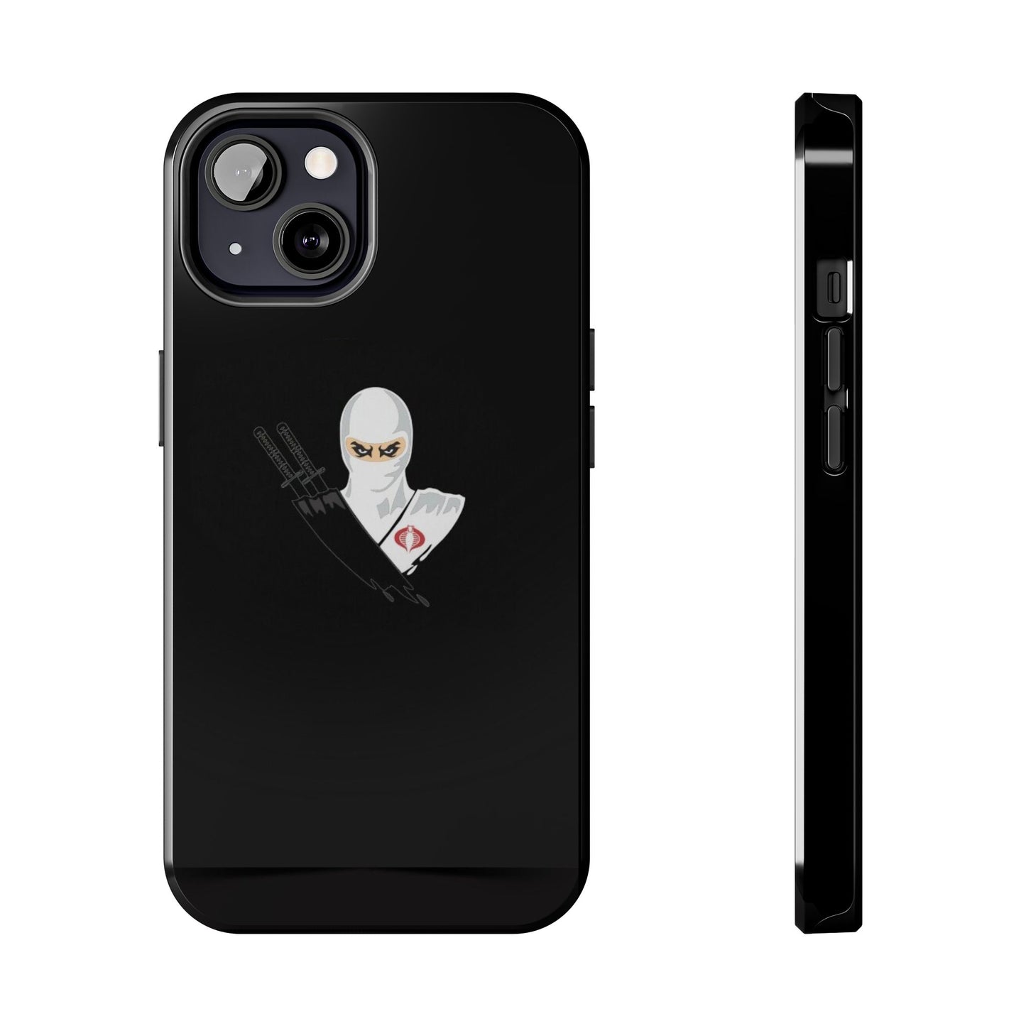 BLACK - Tough Phone Case