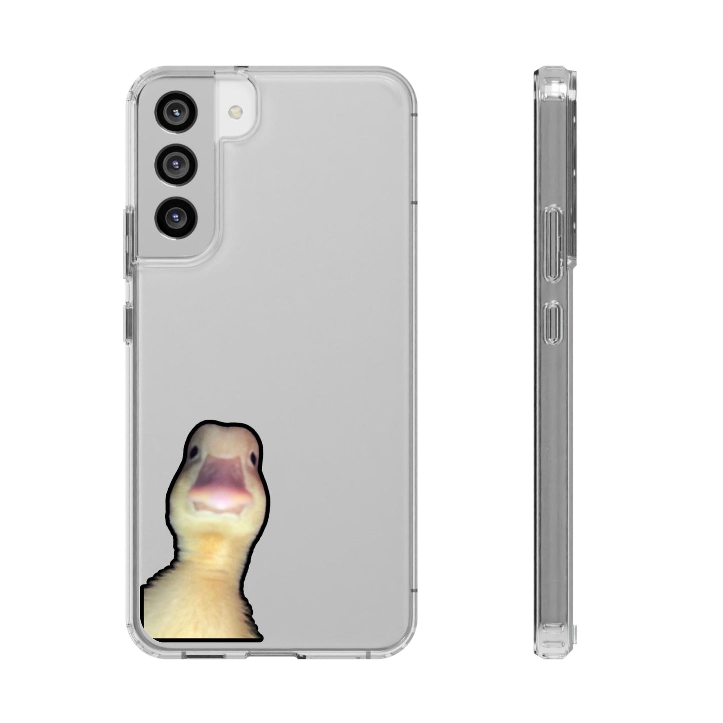 STRAIGHT Duck - Clear Phone Case
