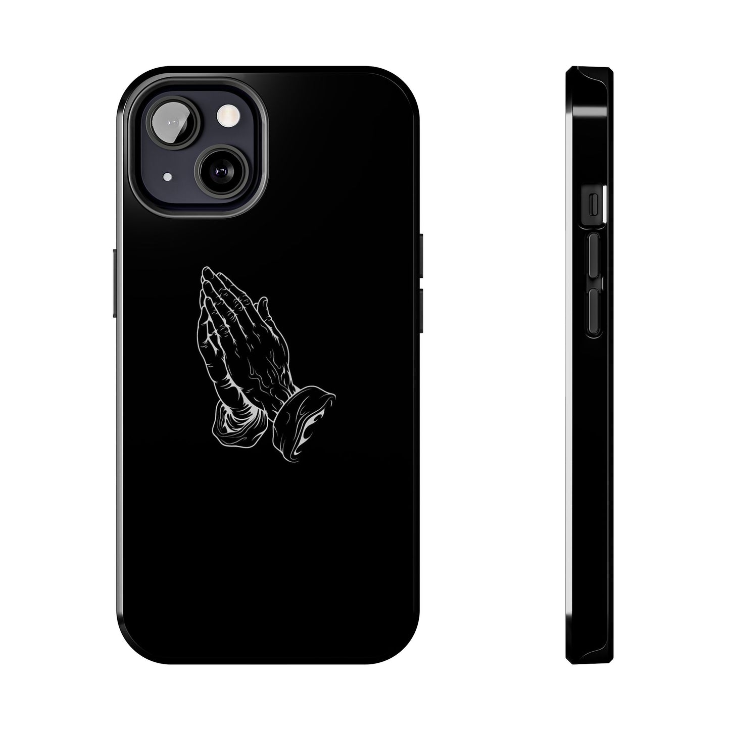BLACK - Tough Phone Case