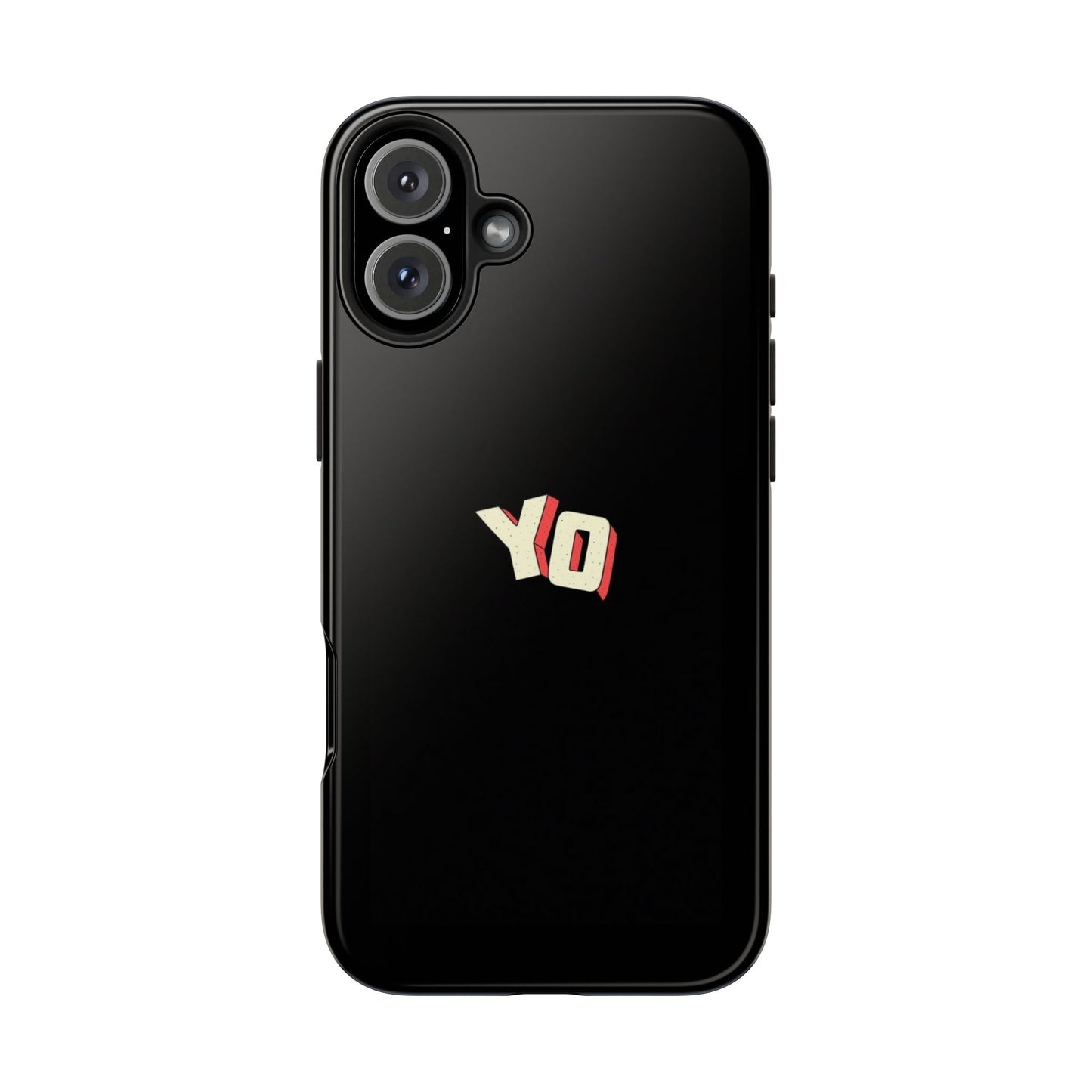 BLACK - Tough Phone Case