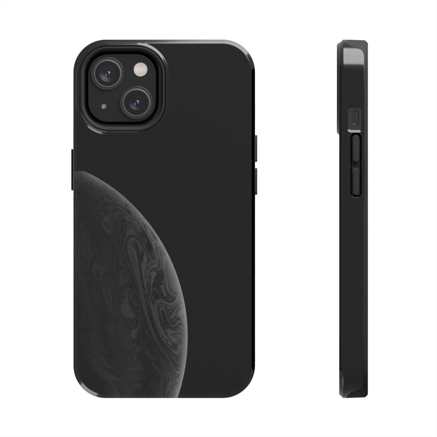 BLACK - Tough Phone Case