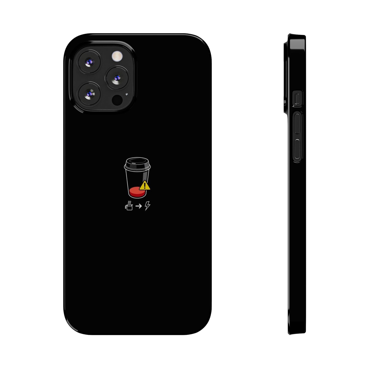 BLACK - Slim Phone Case