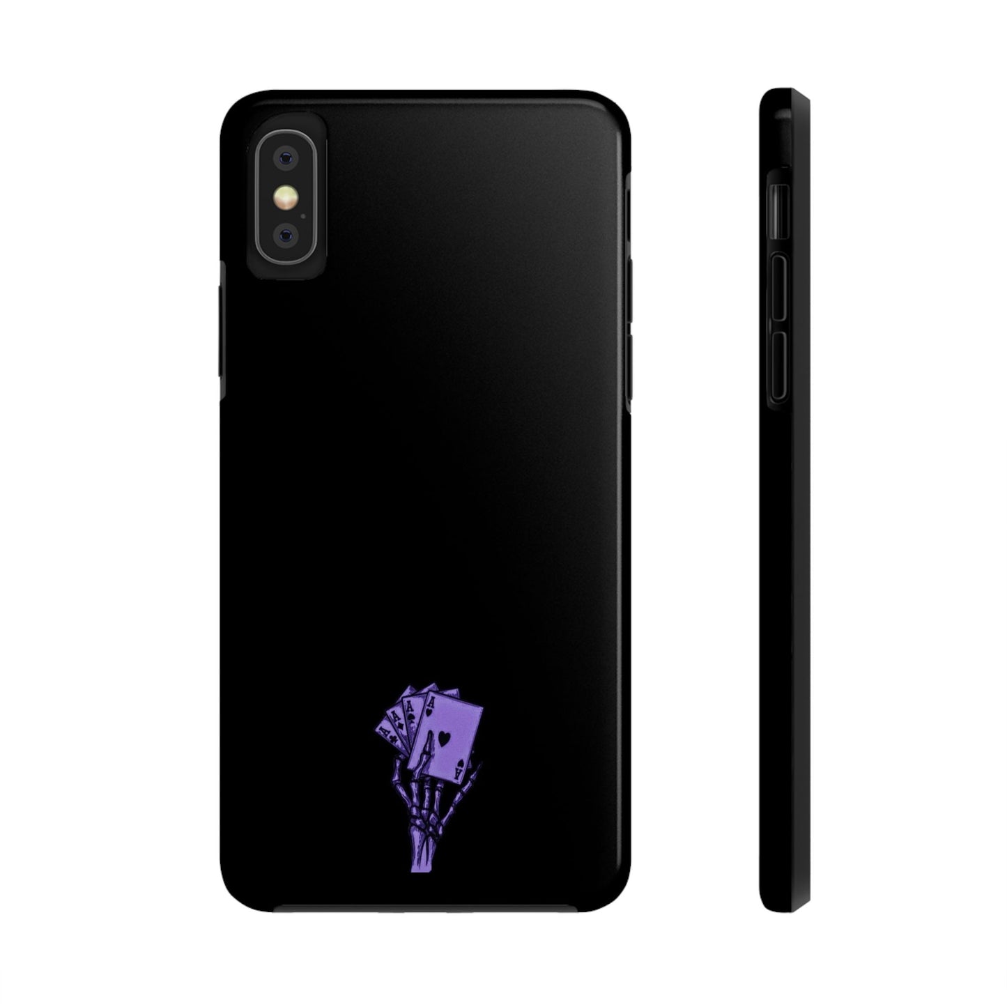 BLACK - Tough Phone Case