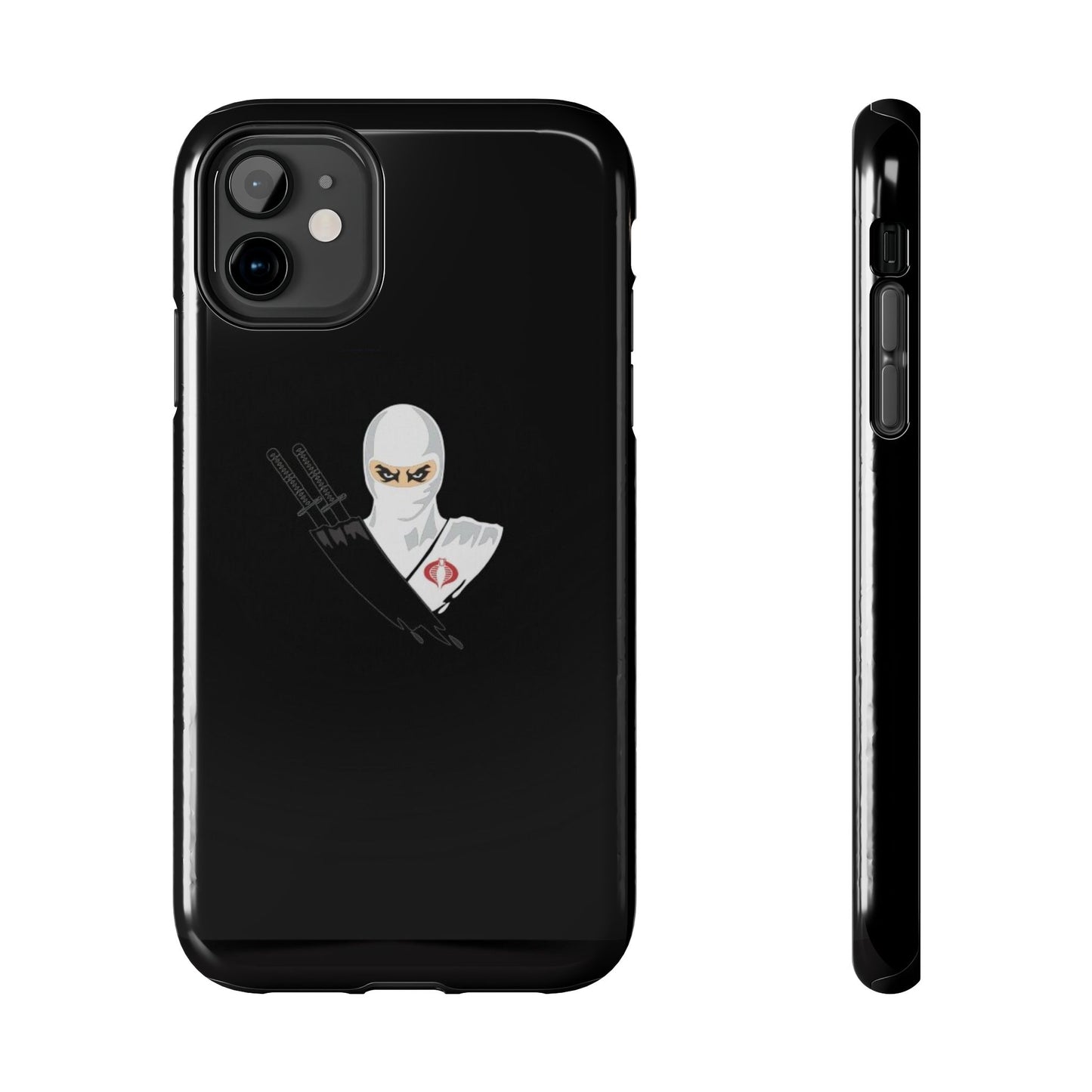 BLACK - Tough Phone Case