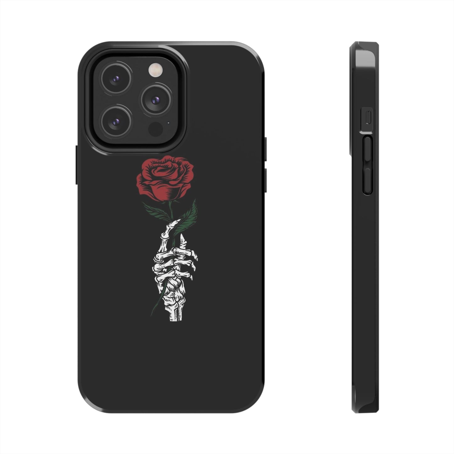 BLACK - Tough Phone Case