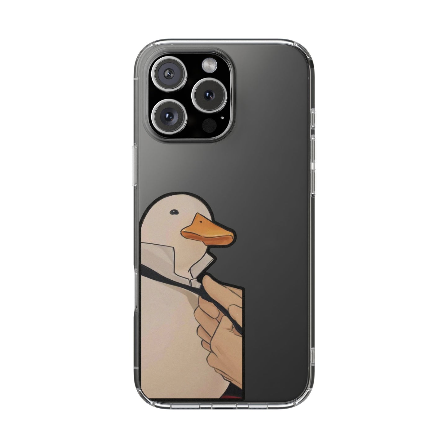 GENTLE DUCK - Clear Phone Case