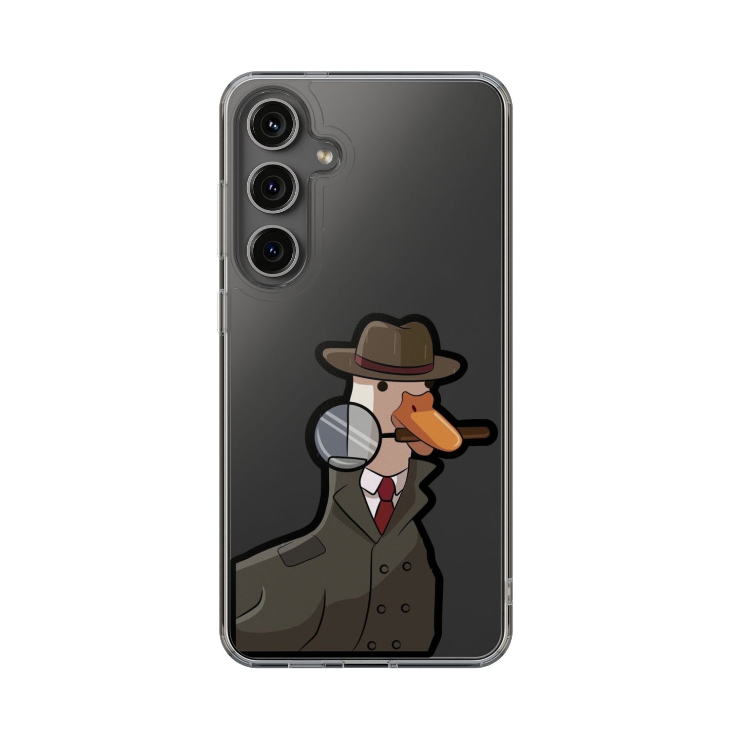 SPY Duck - Clear Phone Case