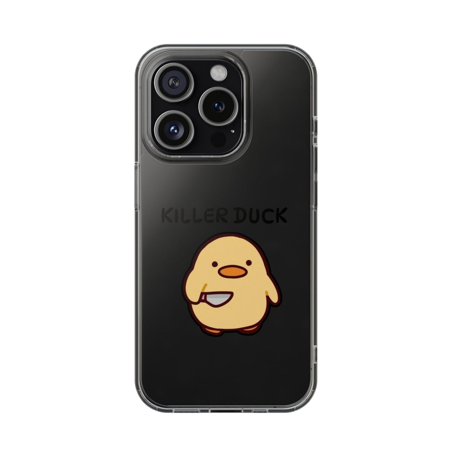 Killer Duck - Clear Phone Case