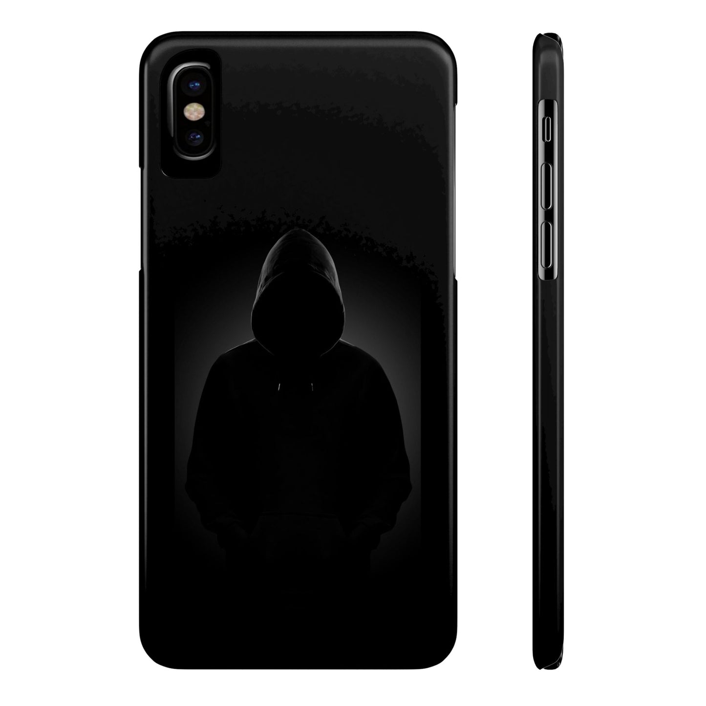 BLACK - Slim Phone Case
