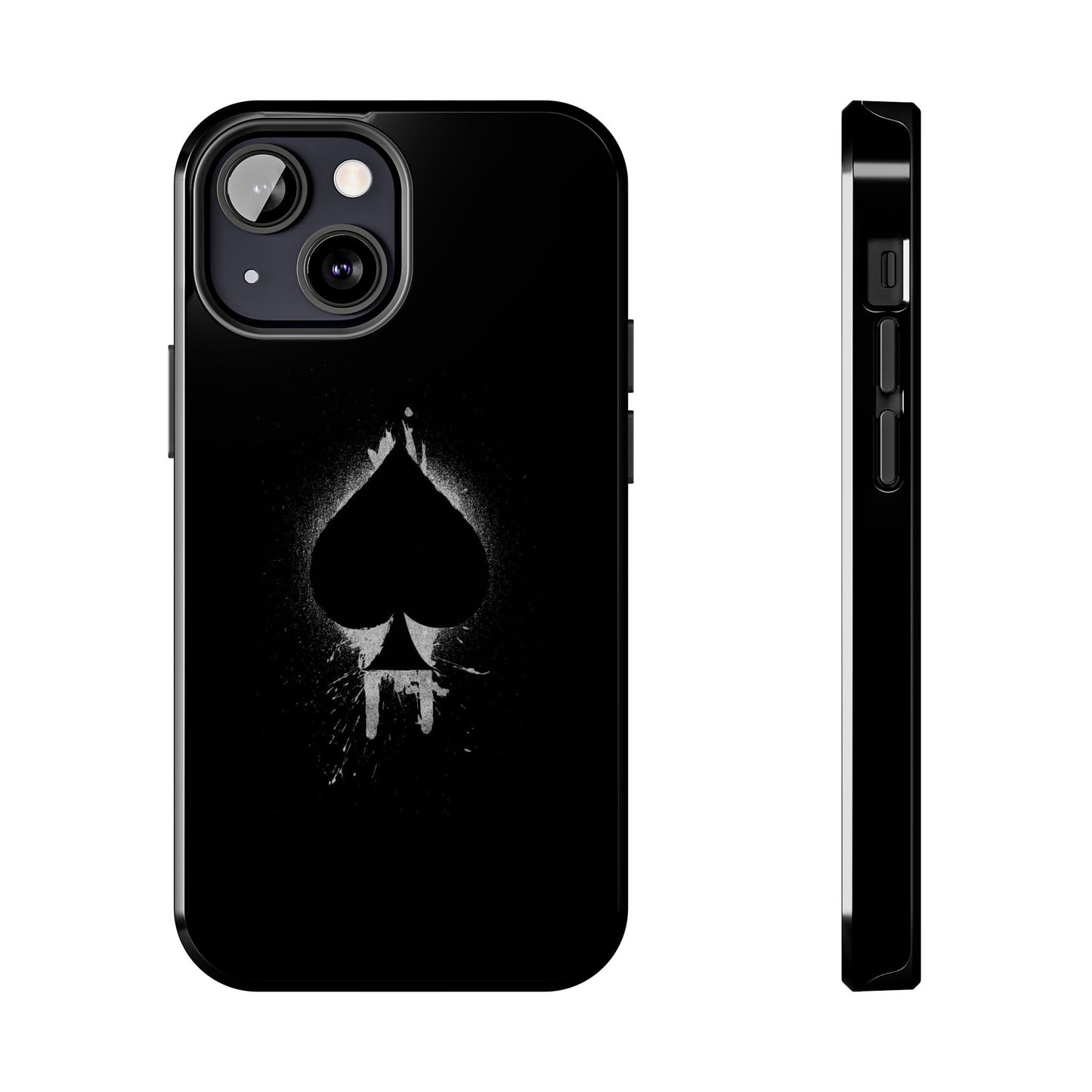 BLACK - Tough Phone Case
