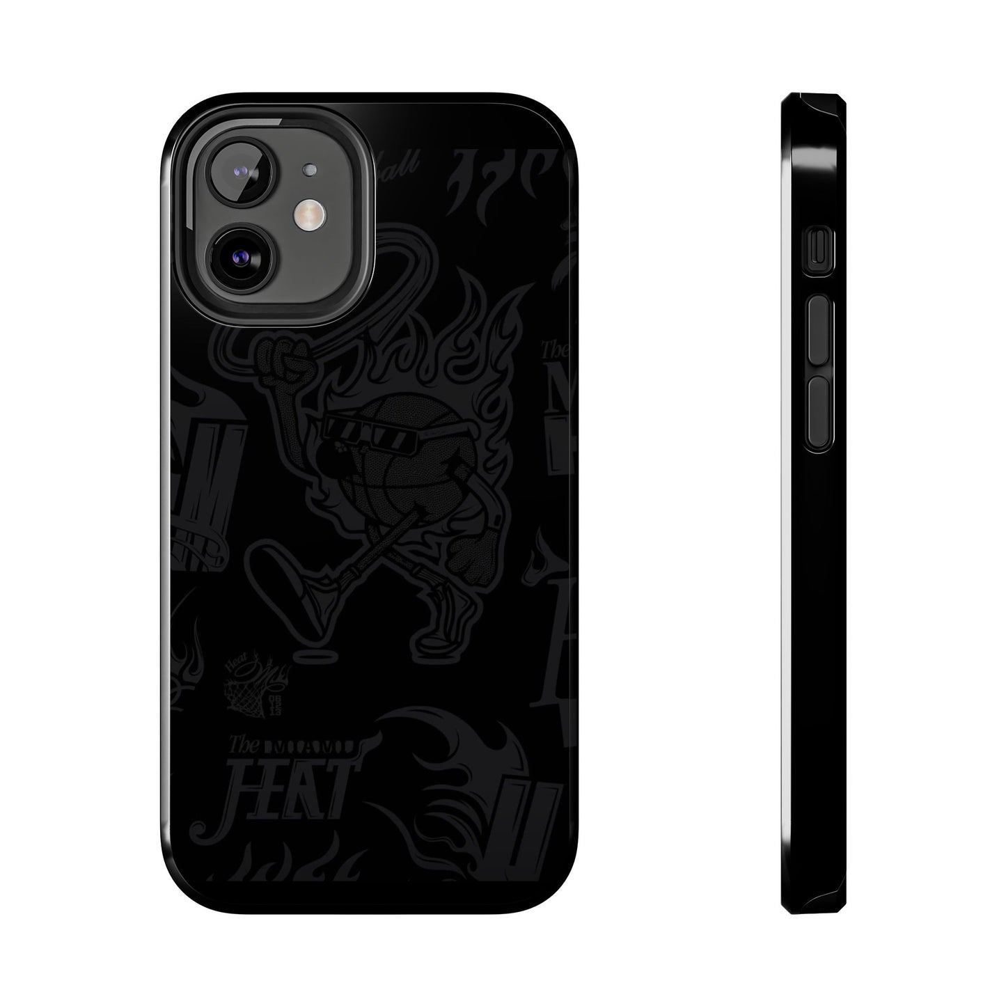 BLACK - Tough Phone Case
