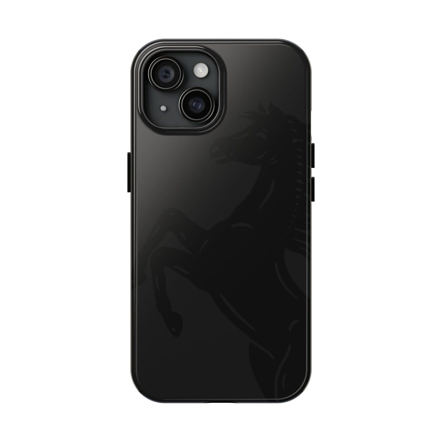BLACK - Tough Phone Case