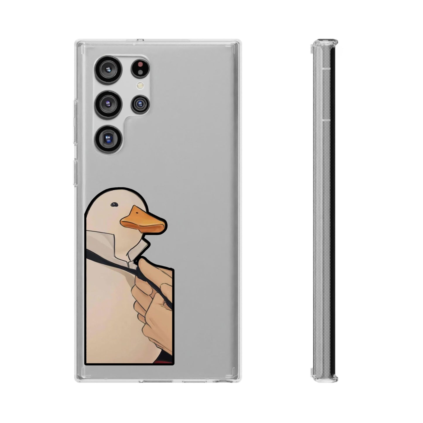 GENTLE DUCK - Clear Phone Case