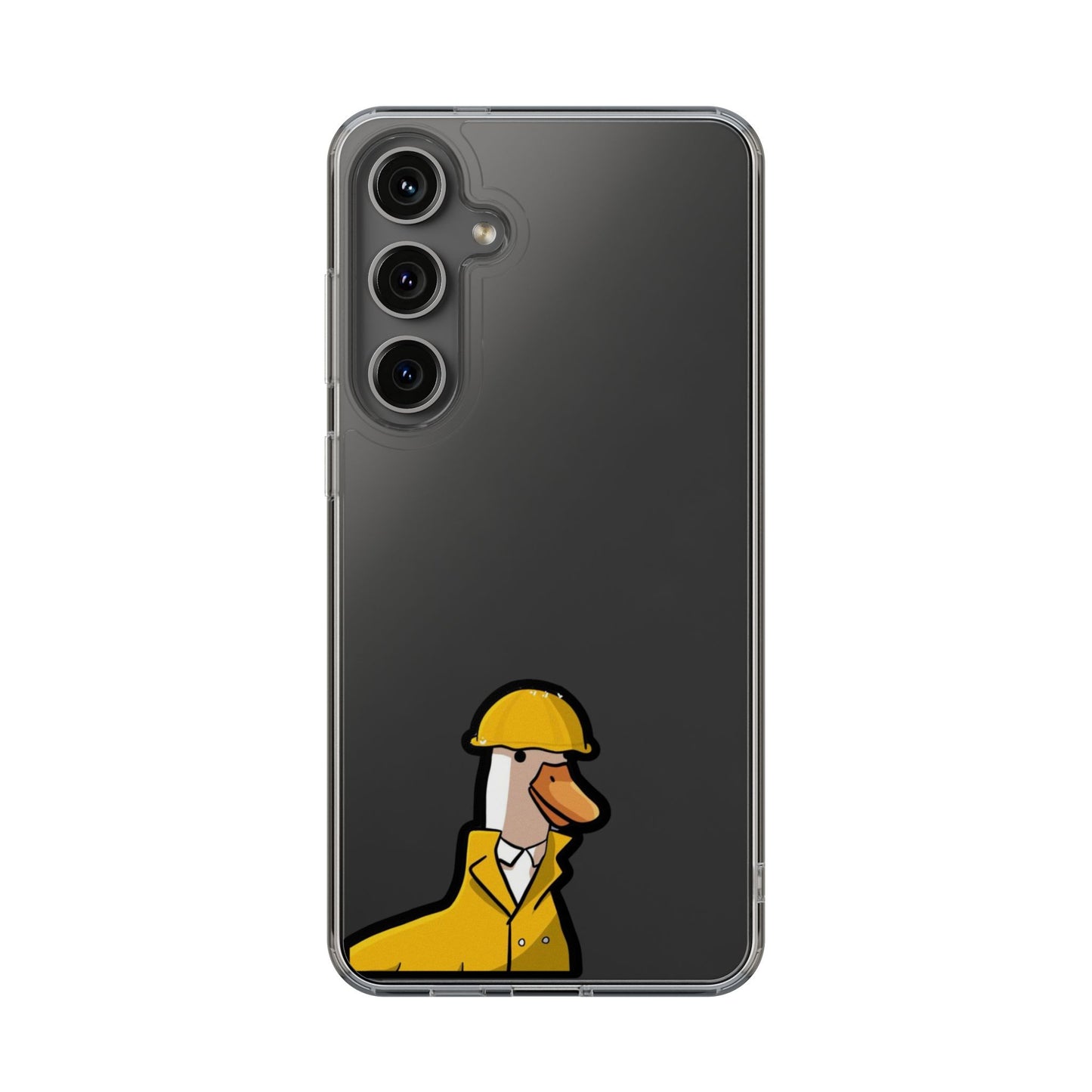 RAIN DUCK - Clear Phone Case
