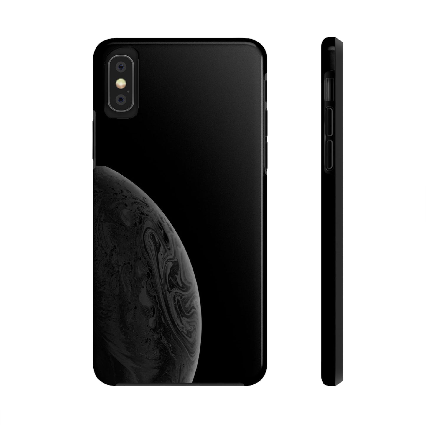 BLACK - Tough Phone Case