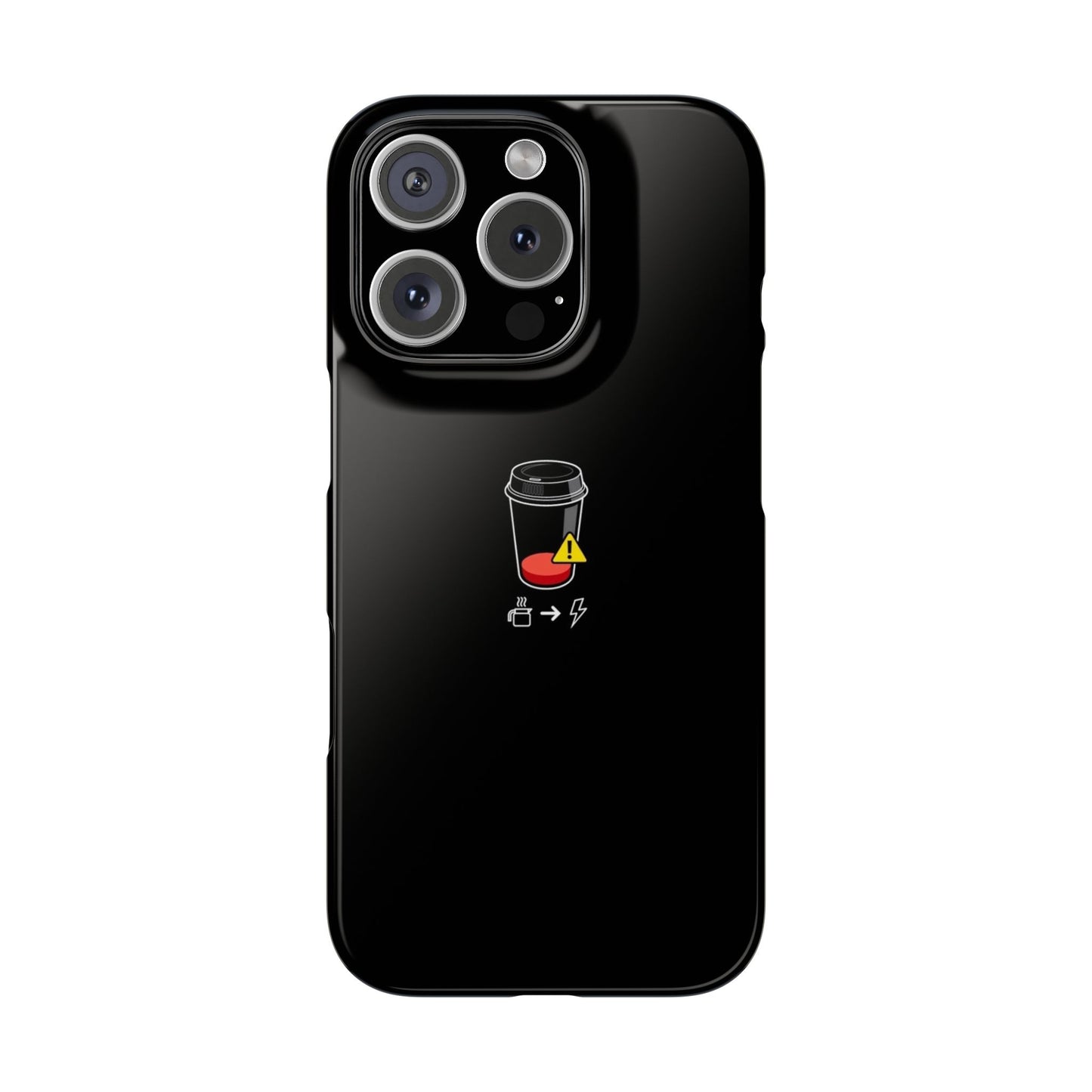 BLACK - Slim Phone Case