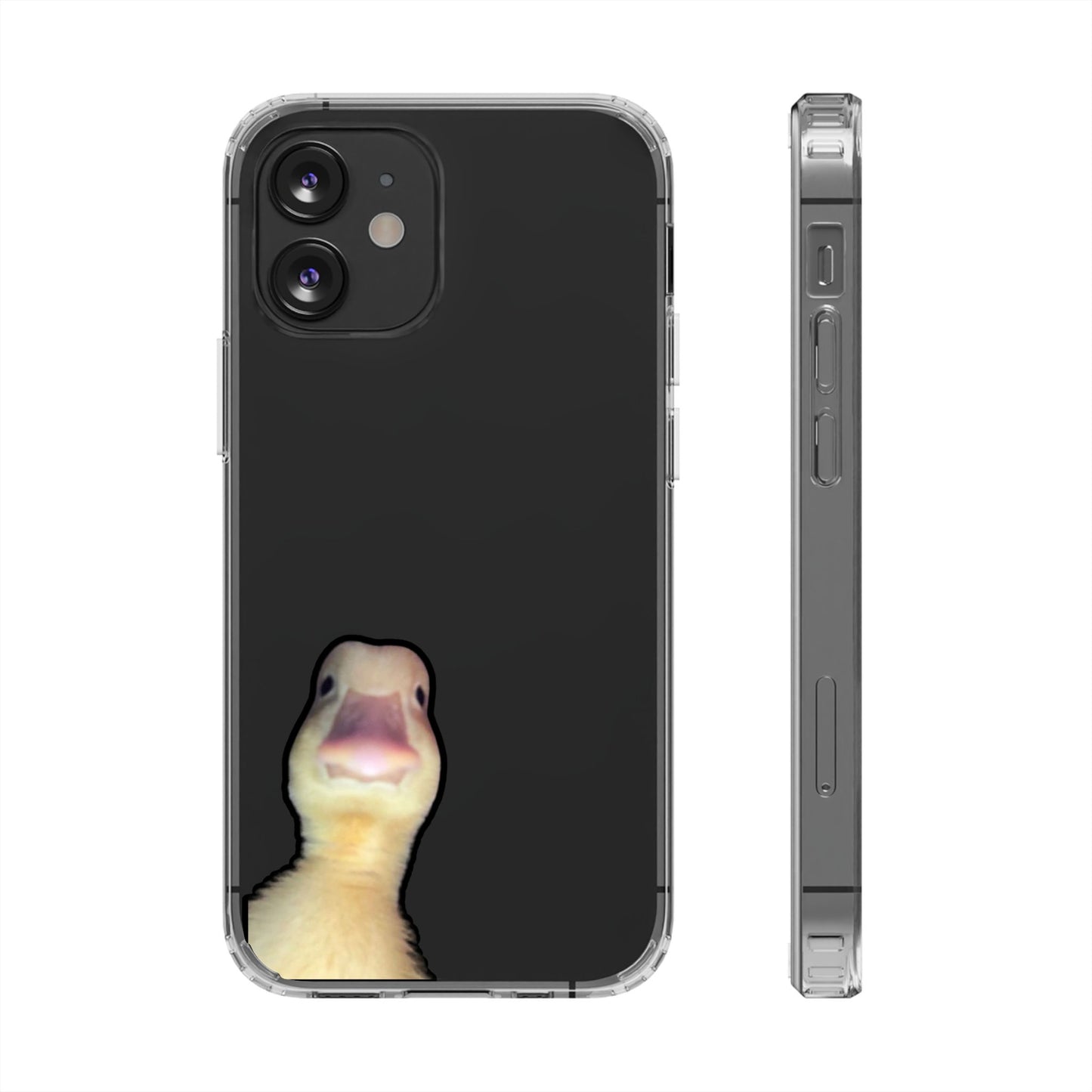 STRAIGHT Duck - Clear Phone Case