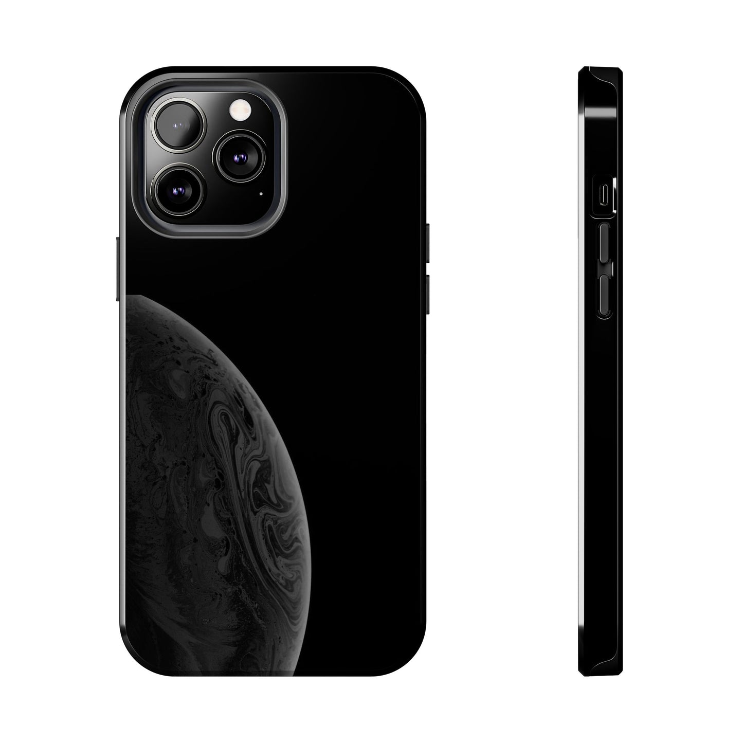 BLACK - Tough Phone Case