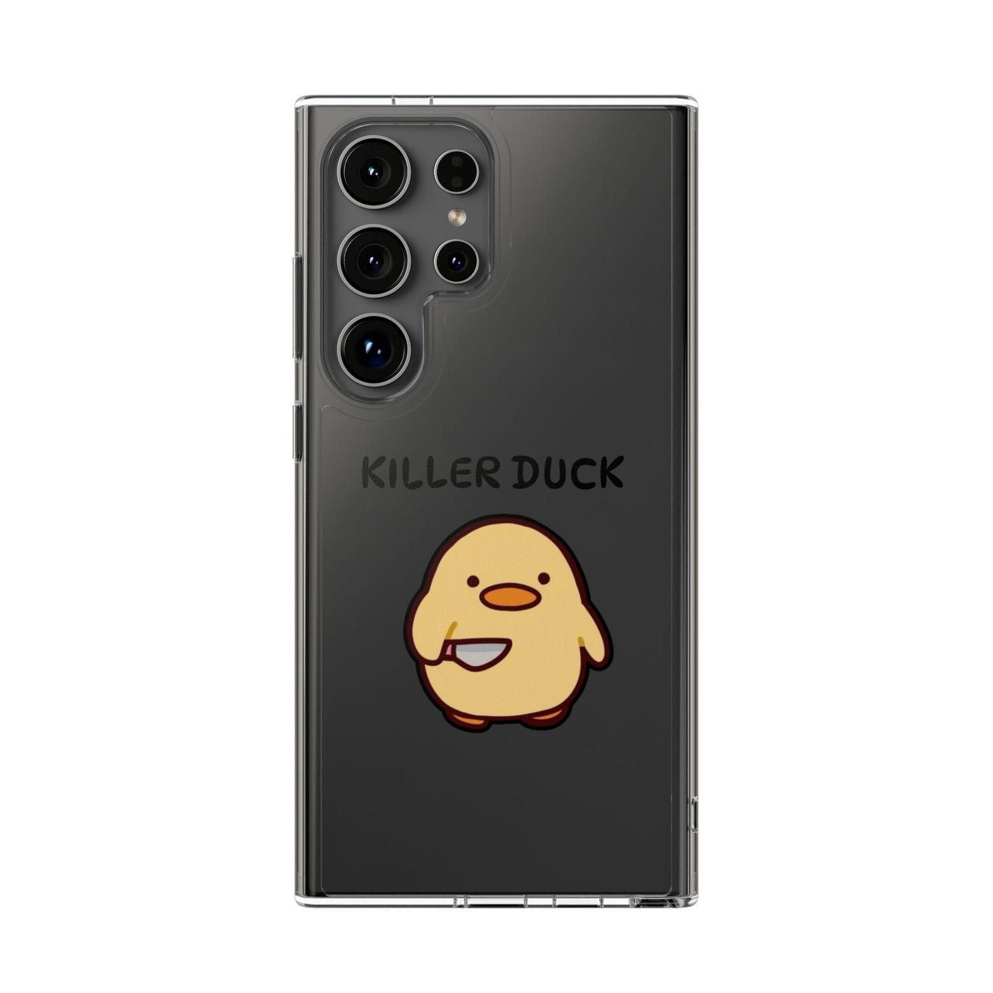 Killer Duck - Clear Phone Case