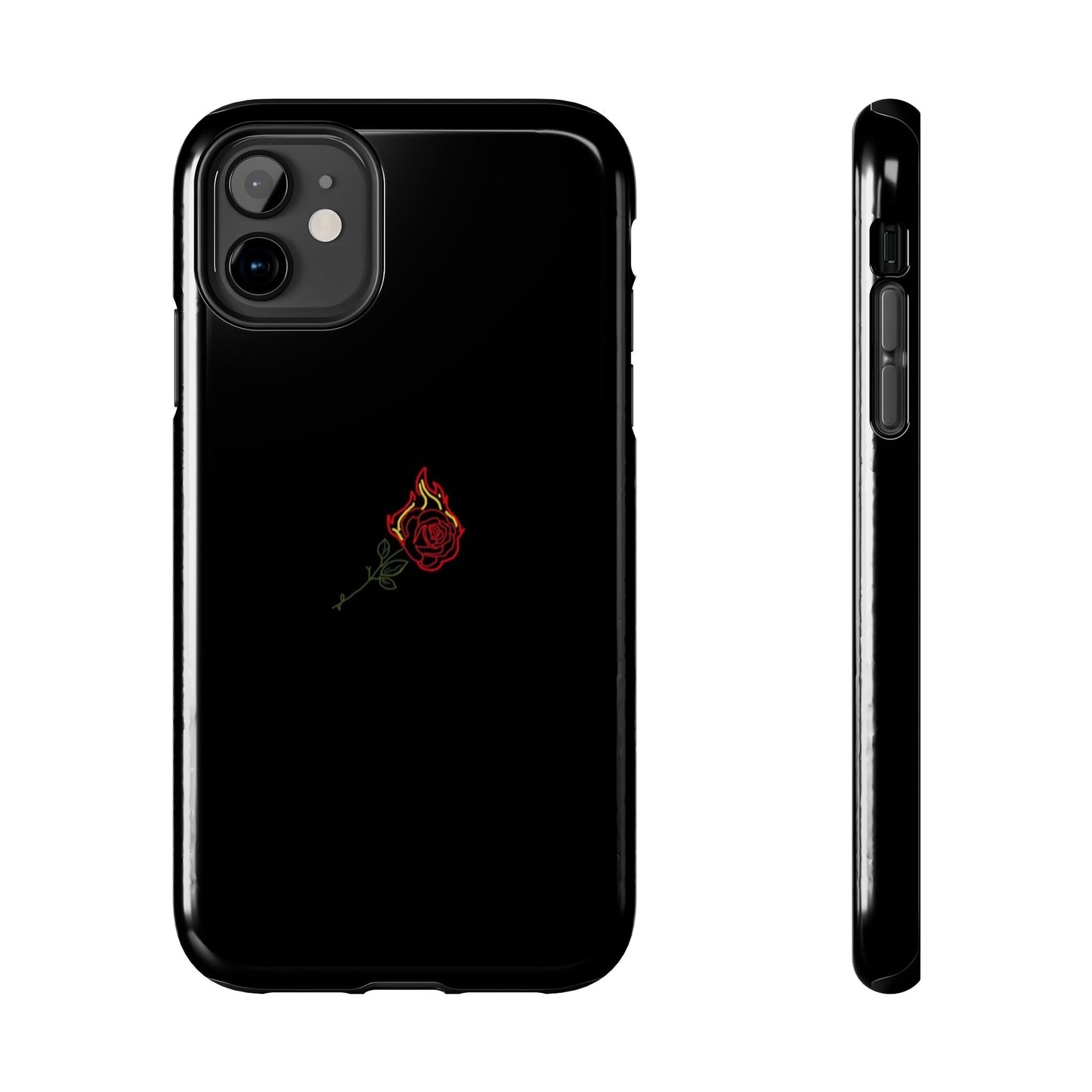 BLACK - Tough Phone Case