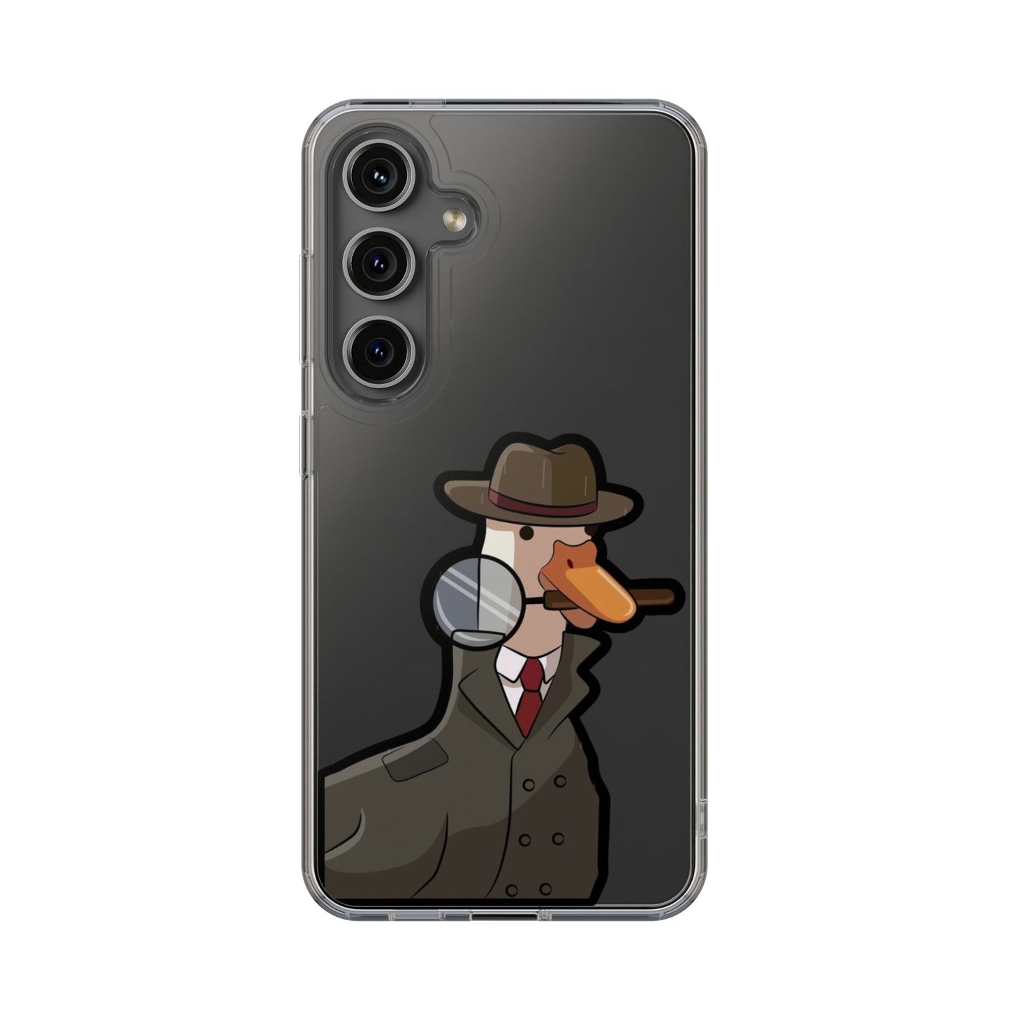 SPY Duck - Clear Phone Case