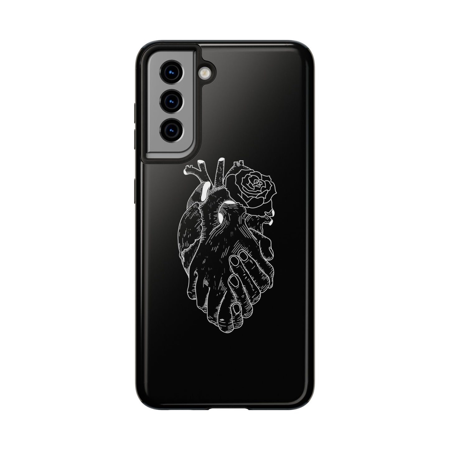 BLACK - Tough Phone Case