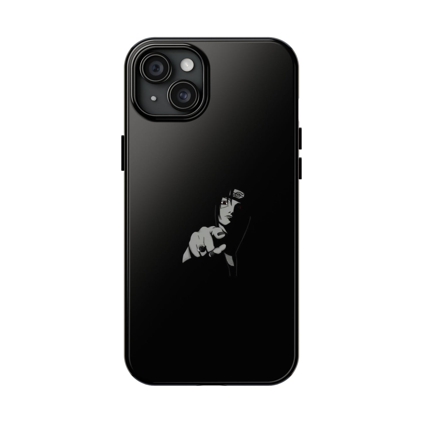 BLACK - Tough Phone Case