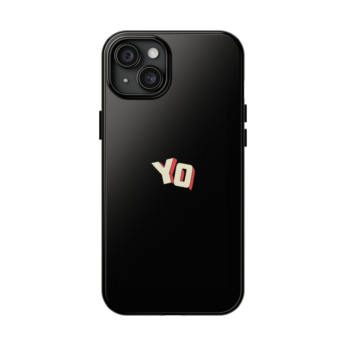 BLACK - Tough Phone Case