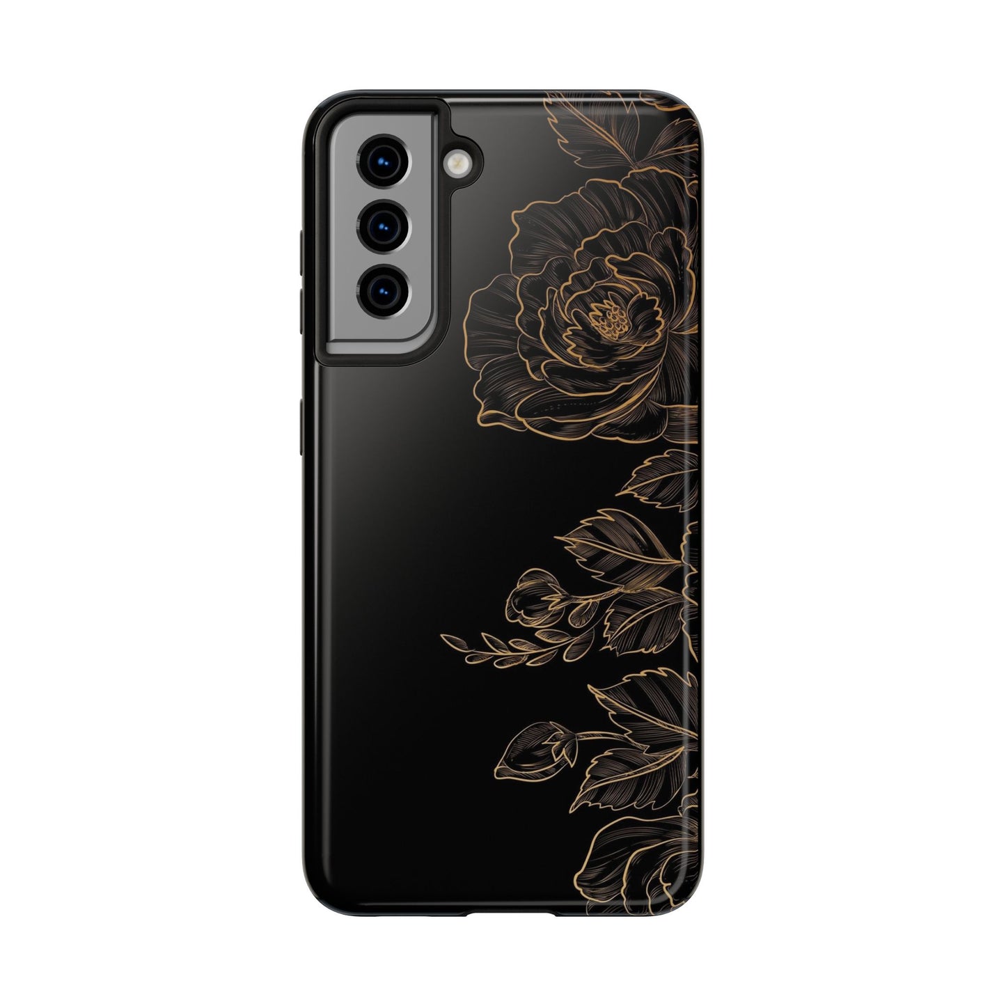 BLACK - Tough Phone Case