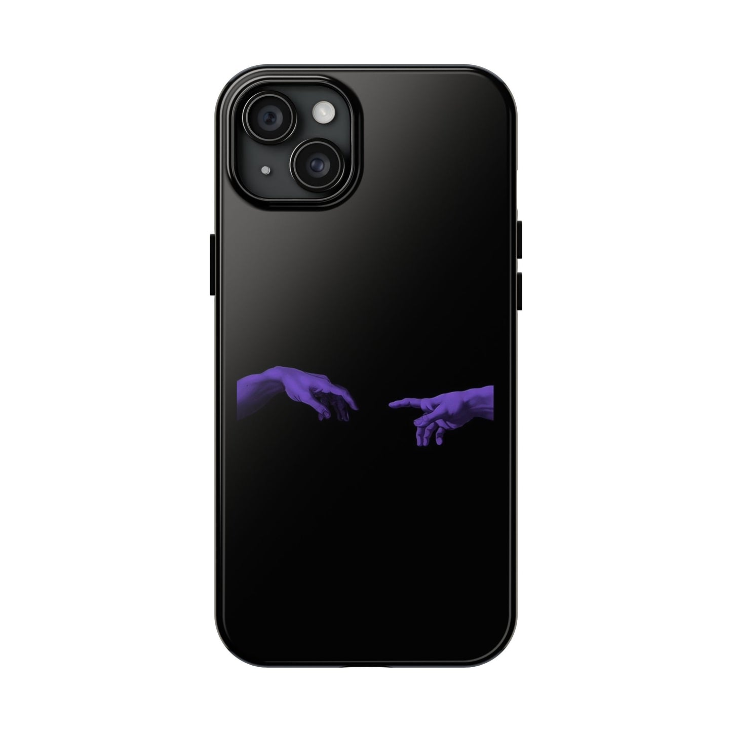 BLACK - Tough Phone Case