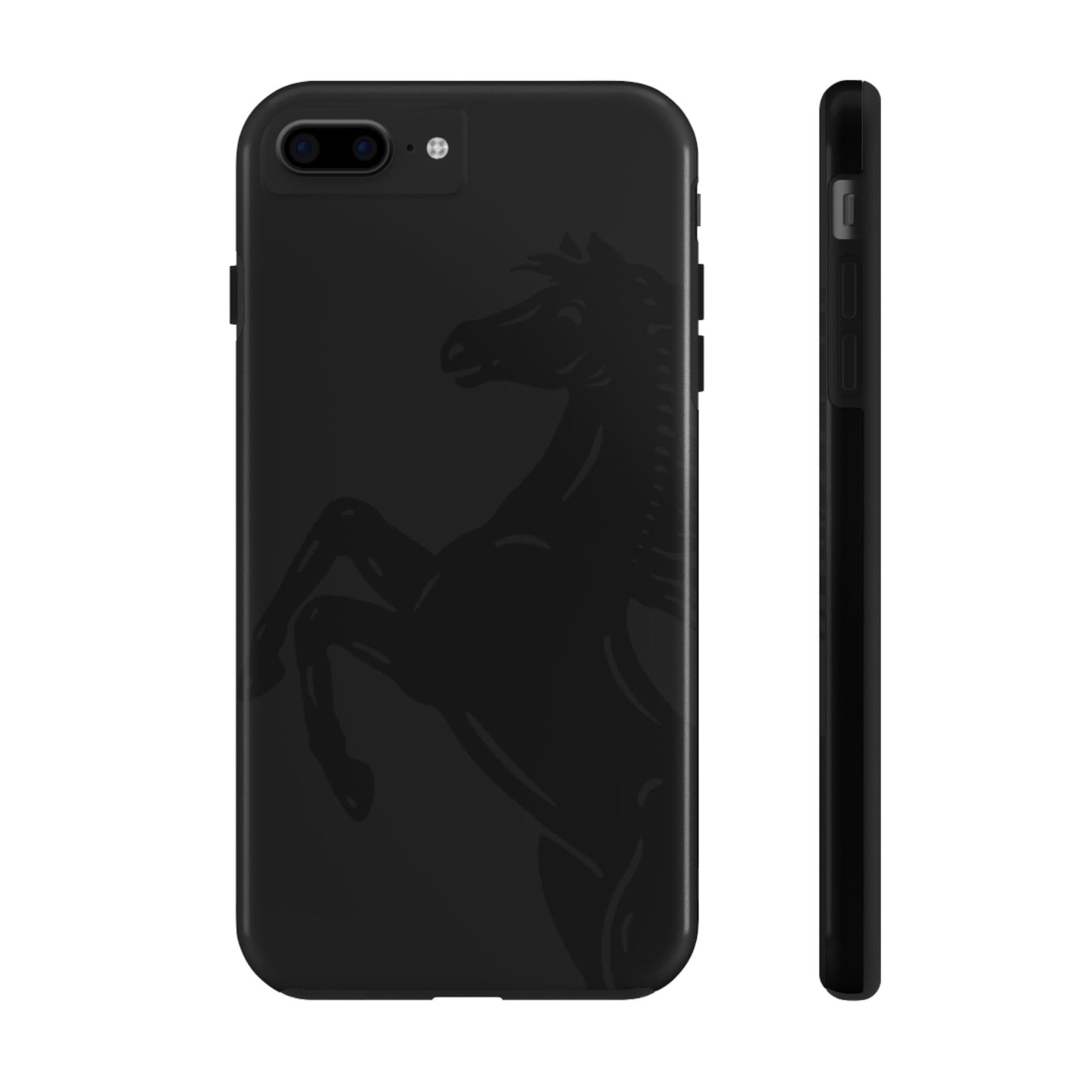 BLACK - Tough Phone Case