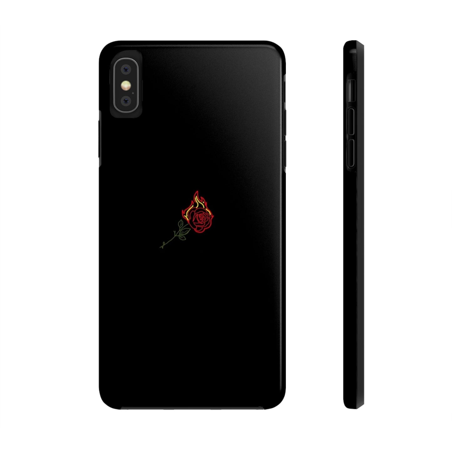 BLACK - Tough Phone Case
