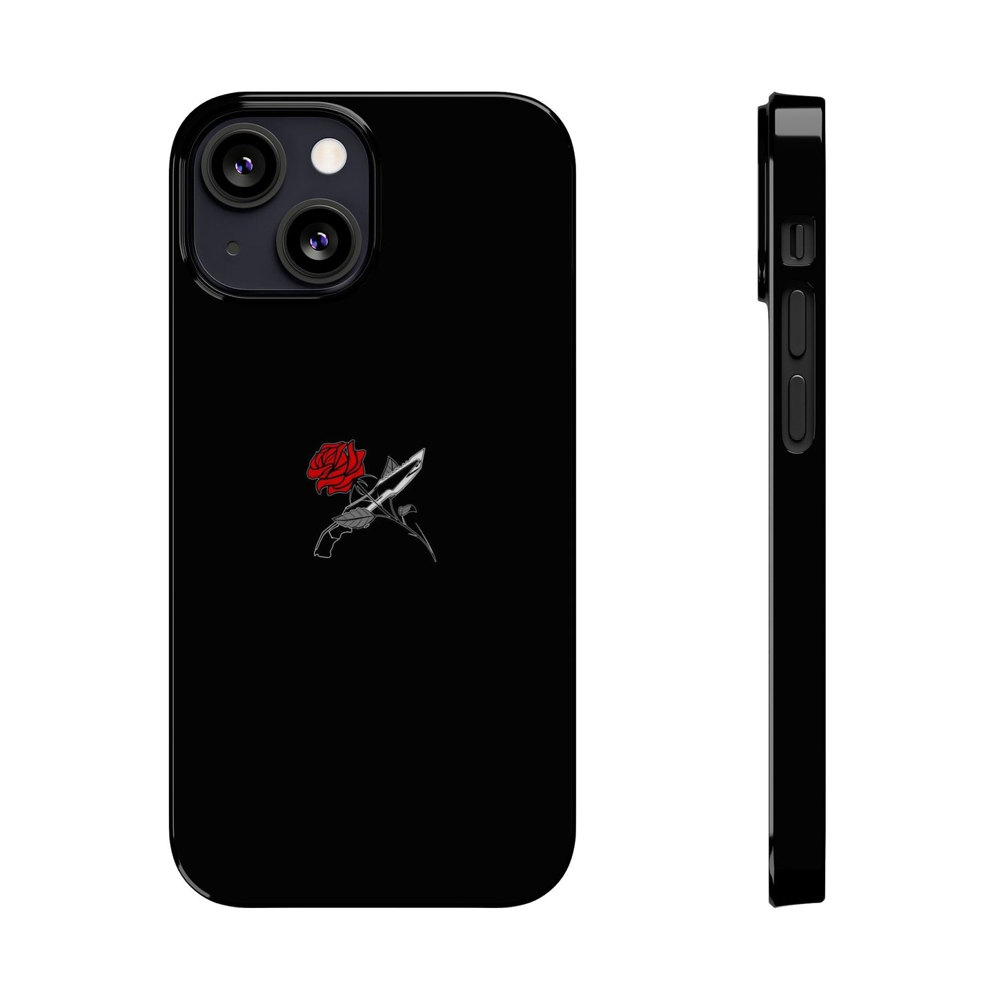 BLACK - Slim Phone Case