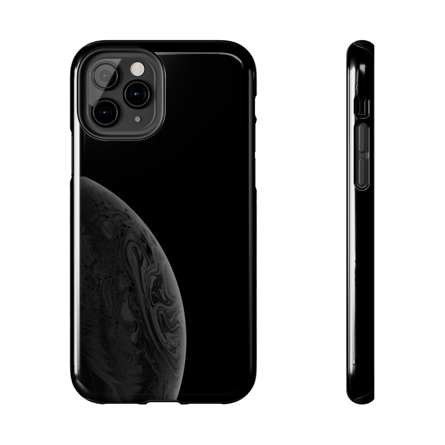 BLACK - Tough Phone Case