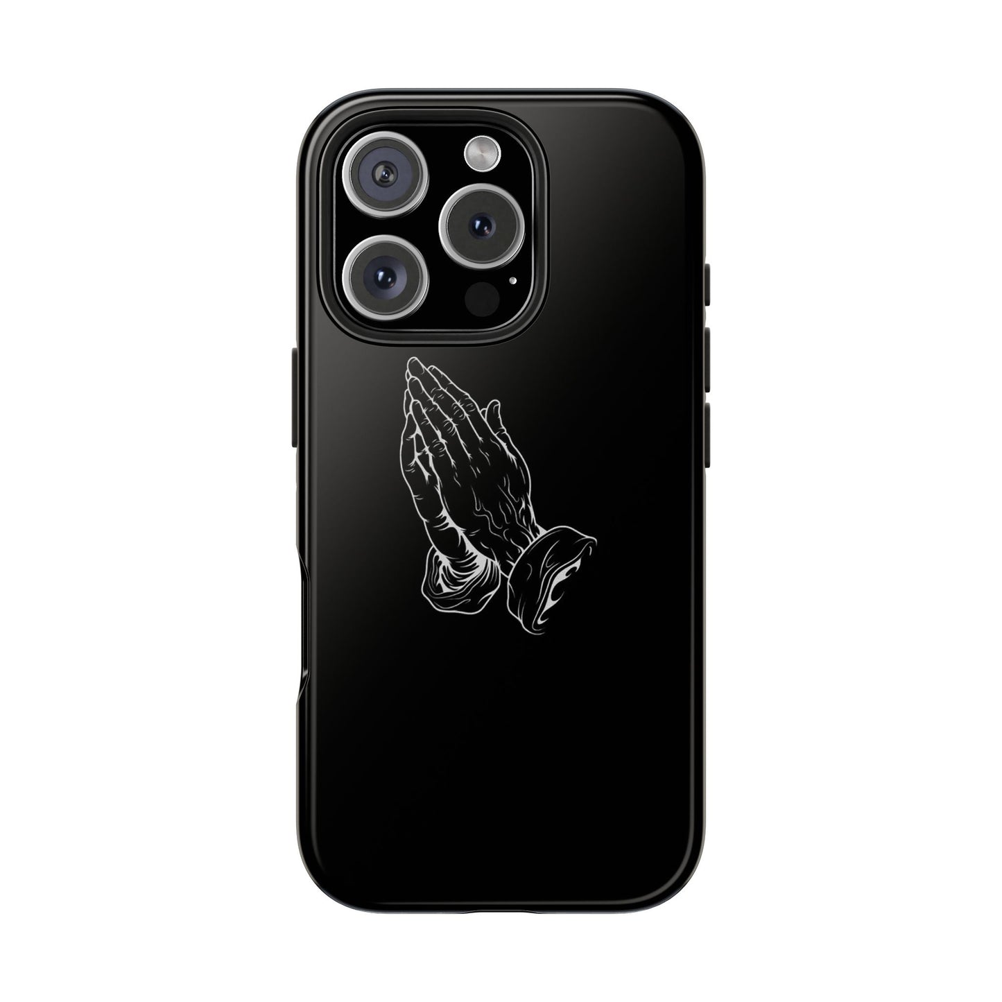 BLACK - Tough Phone Case