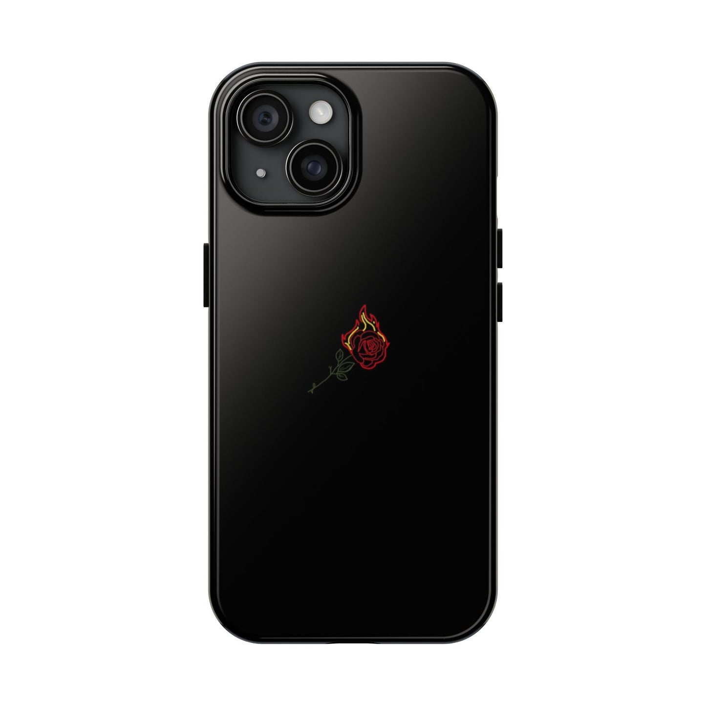 BLACK - Tough Phone Case