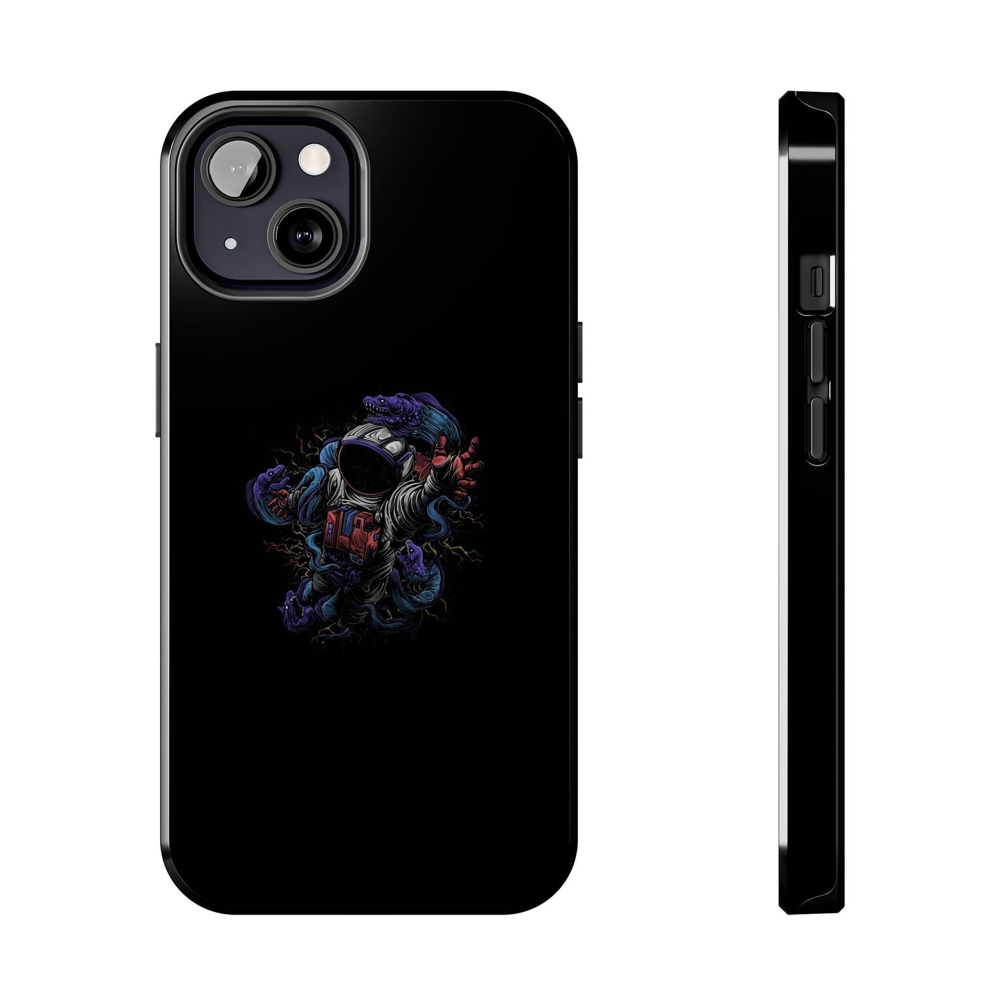 BLACK - Tough Phone Case