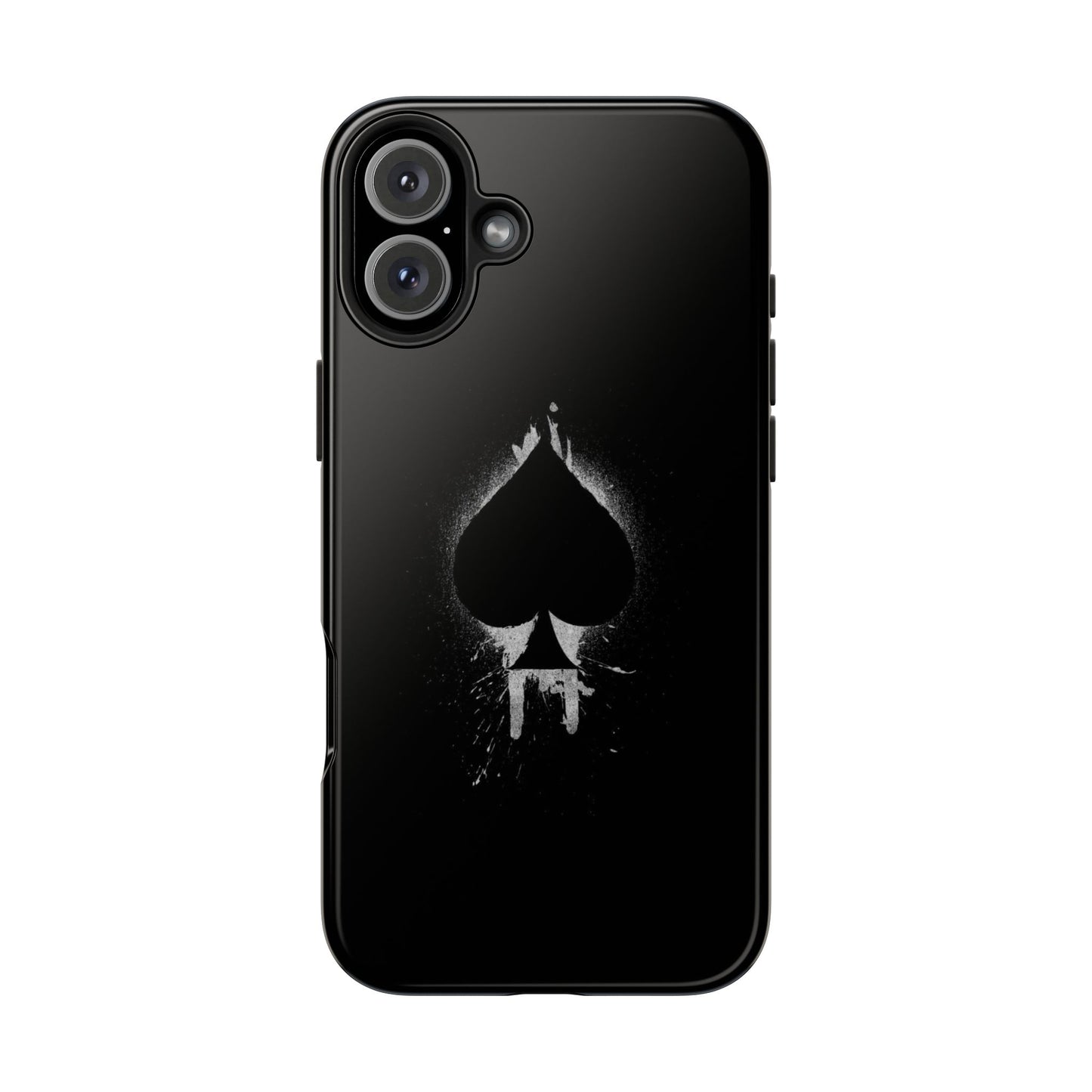 BLACK - Tough Phone Case