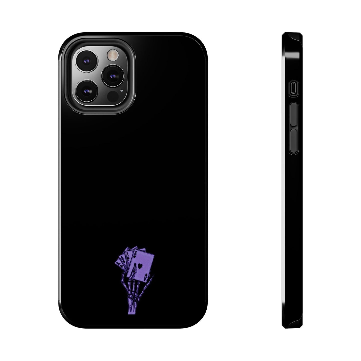 BLACK - Tough Phone Case