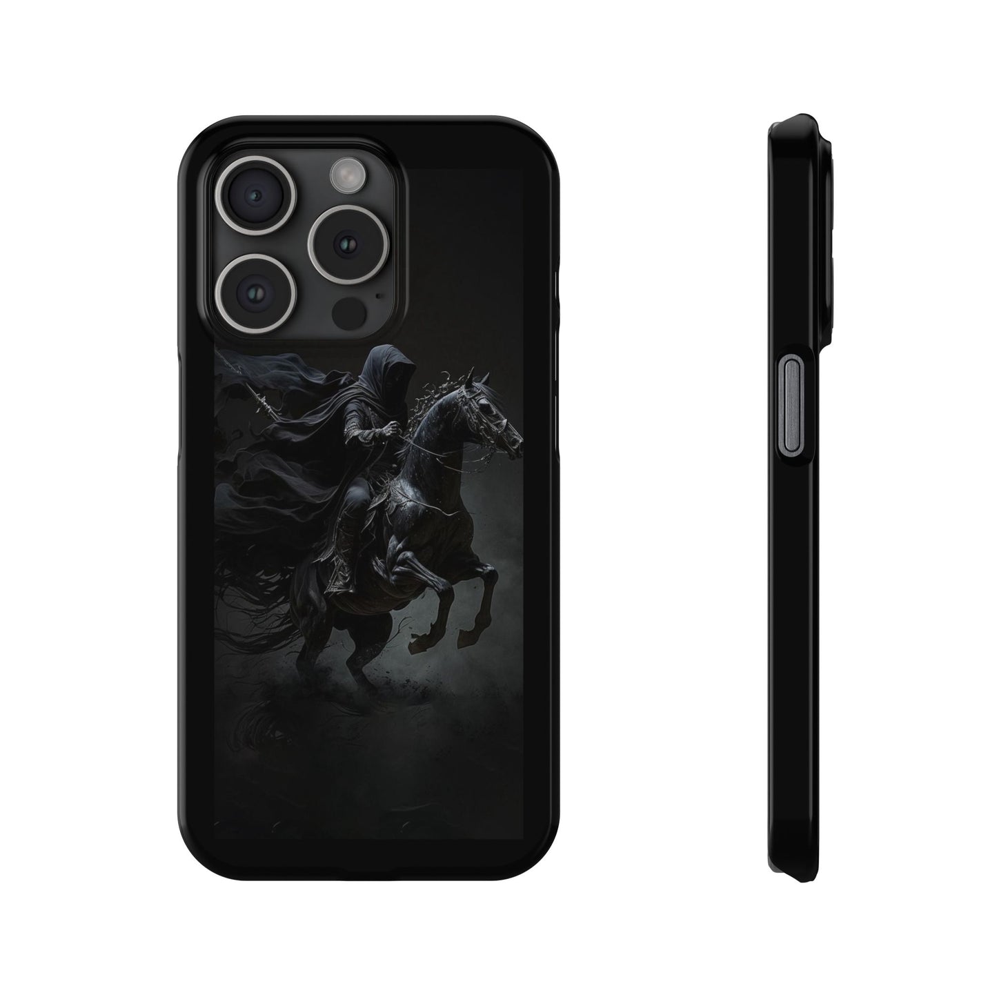 BLACK - Slim Phone Case