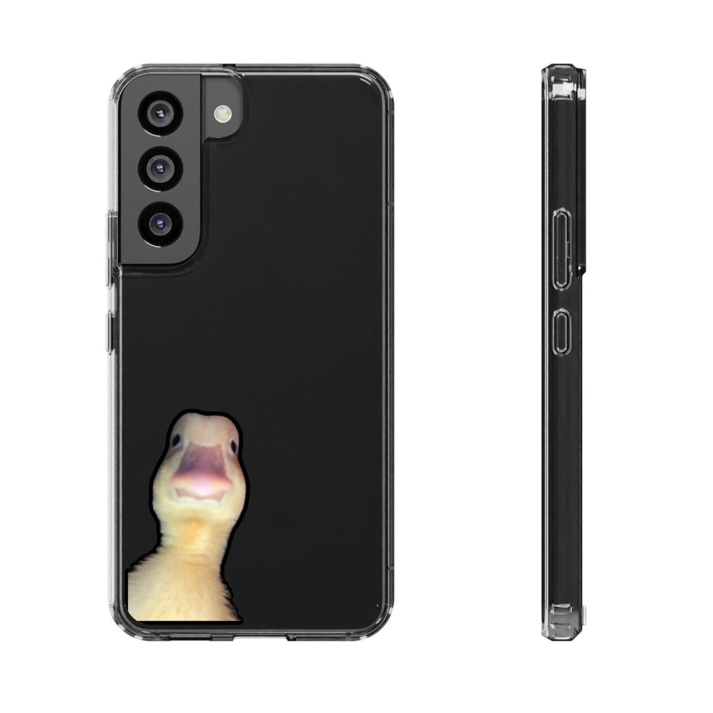 STRAIGHT Duck - Clear Phone Case