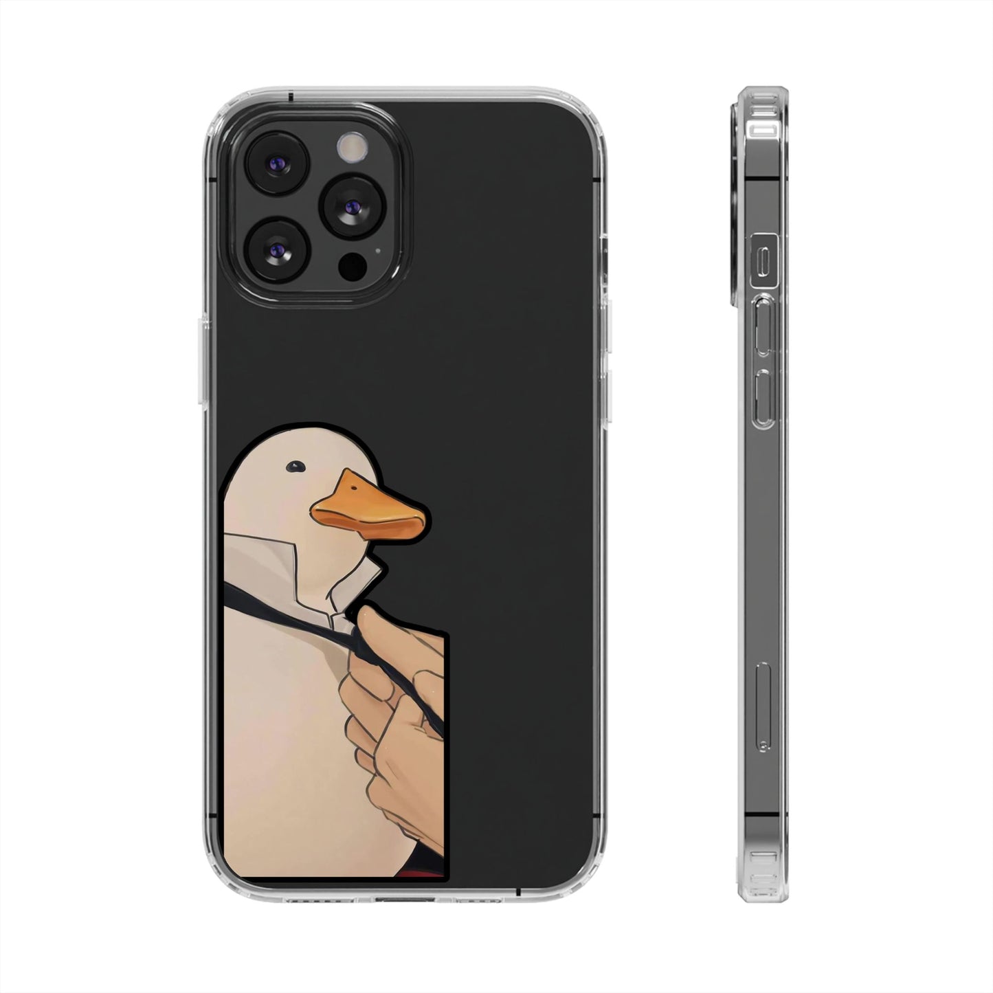 GENTLE DUCK - Clear Phone Case