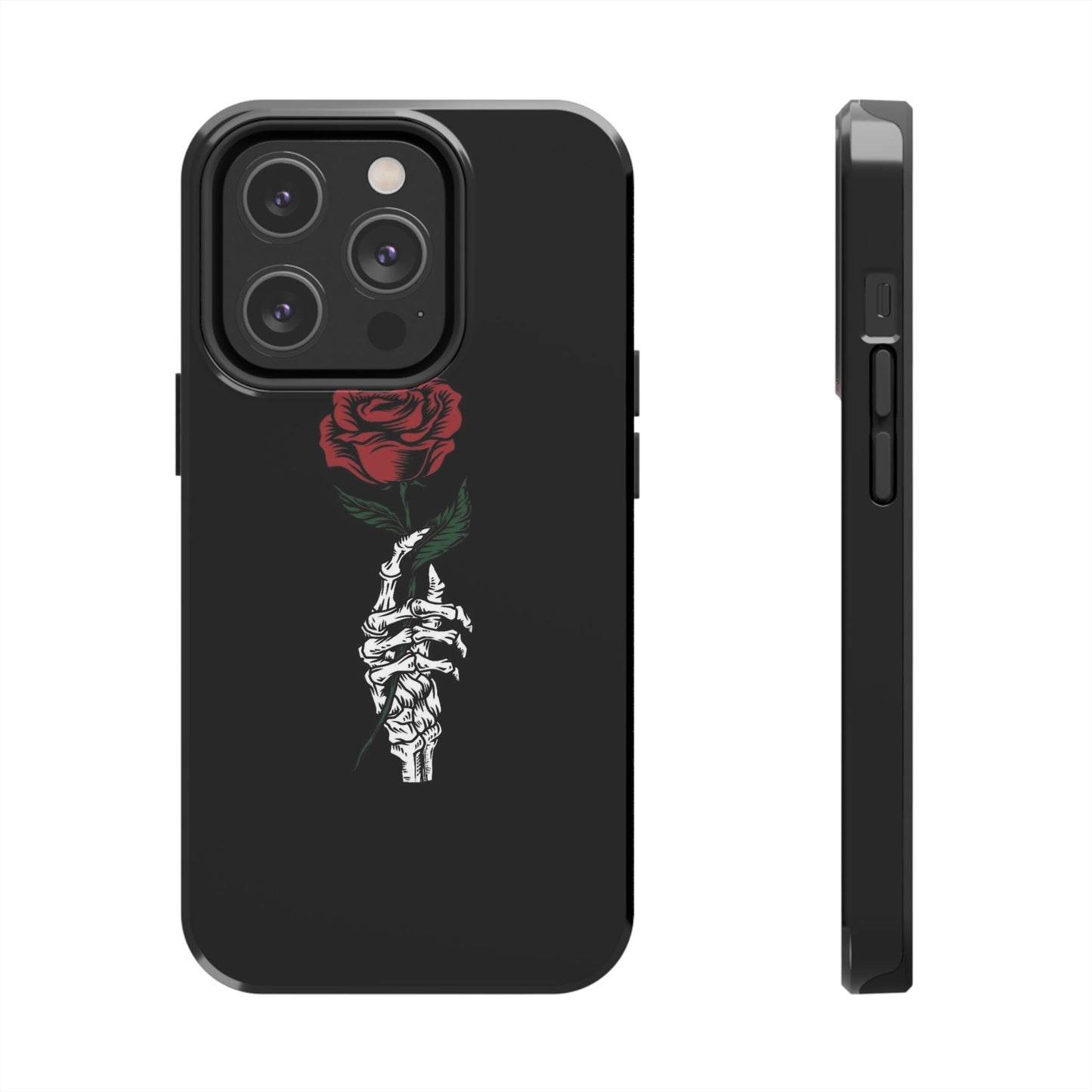 BLACK - Tough Phone Case