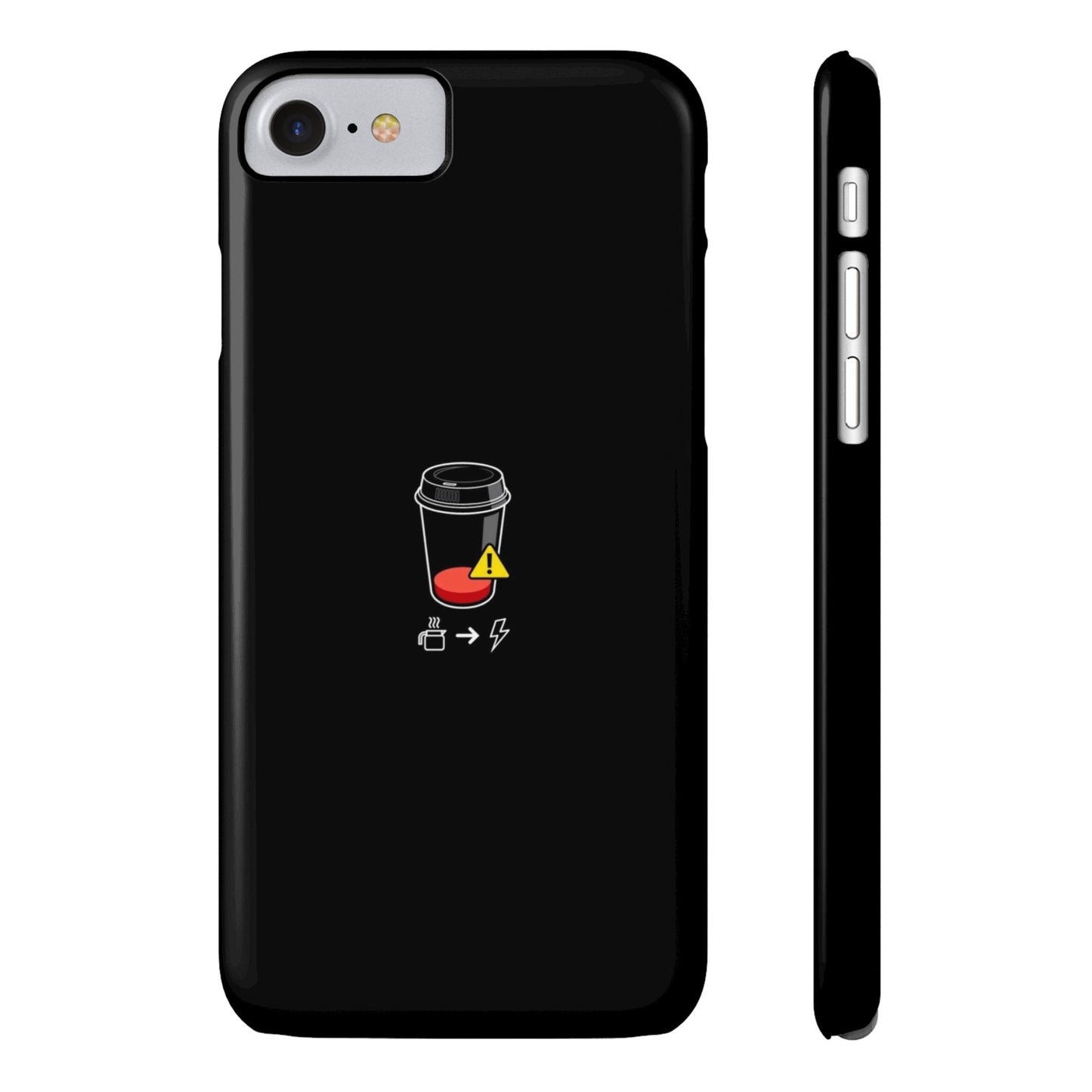 BLACK - Slim Phone Case