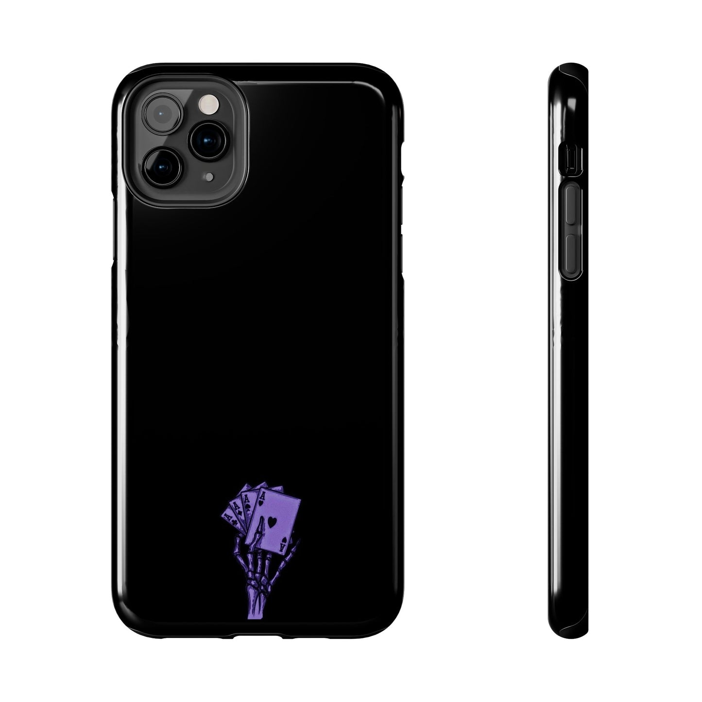 BLACK - Tough Phone Case